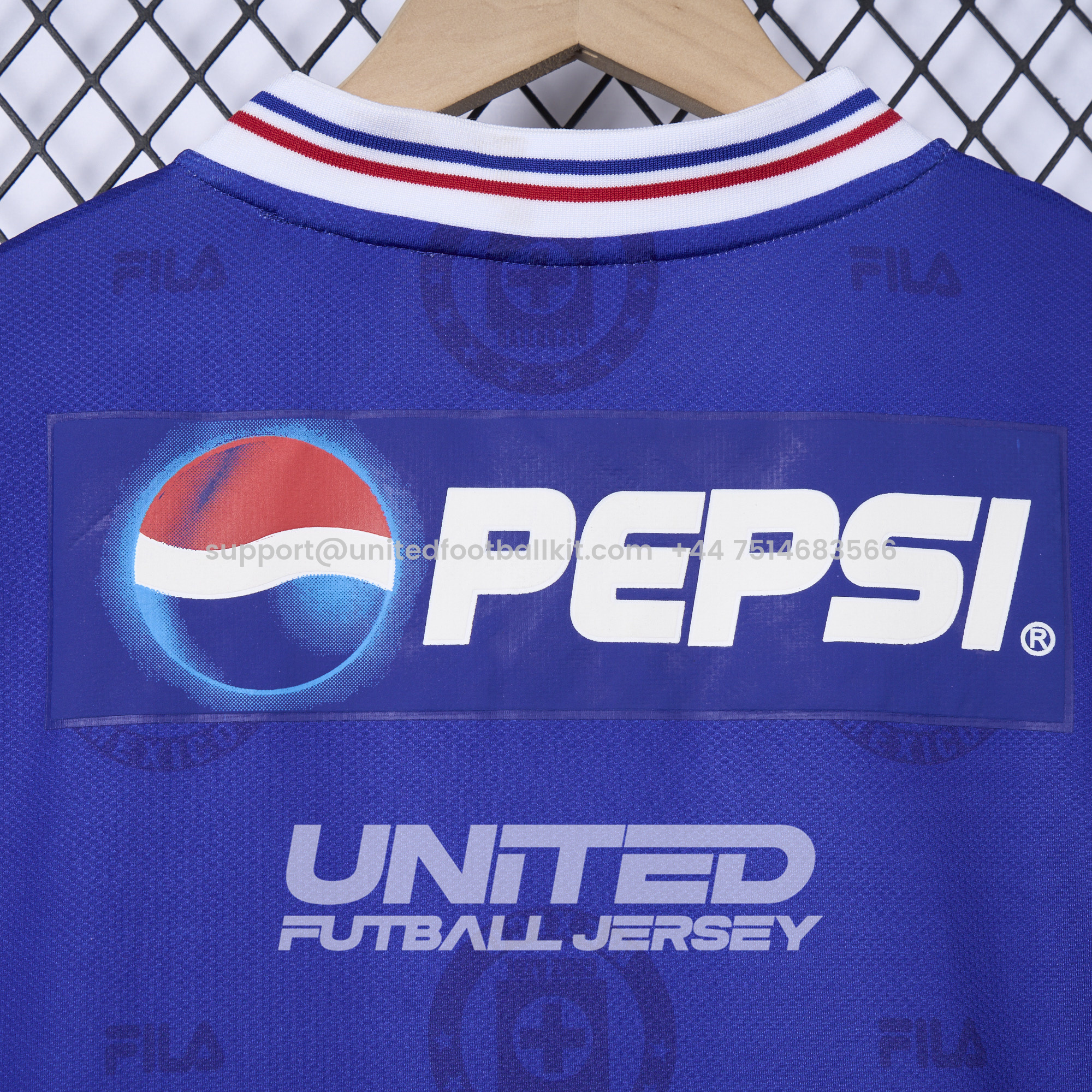 Unitedfootballkit.com | Retro Cruz Azul 1998-99 Home Stadium Jersey - Fans Version -Customize Name, Number and Patch | Worldwide Shipping