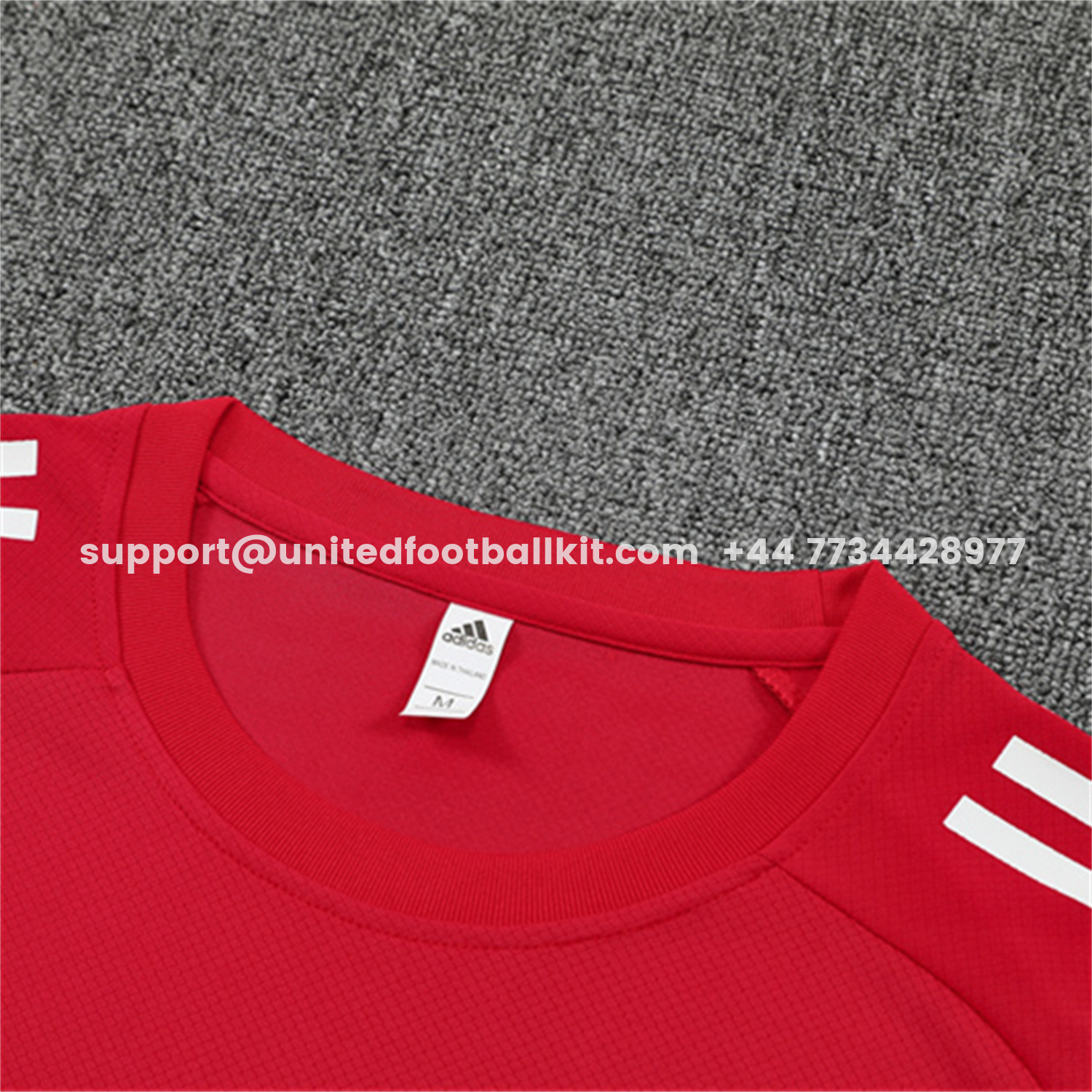 Unitedfootballkit.com | Arsenal 25-26 Short-Sleeve Training Set - Red Top & Black Shorts -Customize Name, Number and Patch | Worldwide Shipping