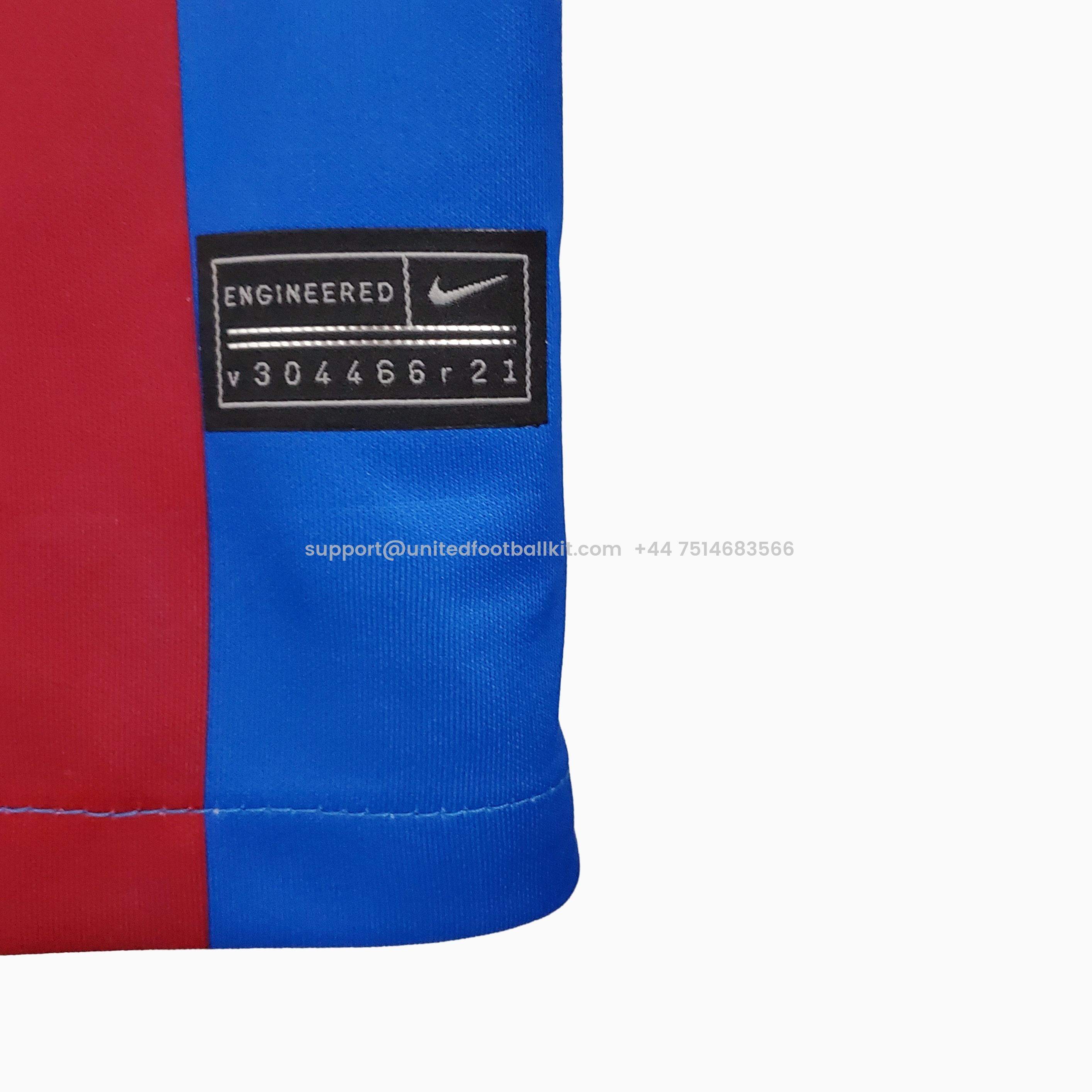 Unitedfootballkit.com | Retro Barcelona 21-22 Home Stadium Jersey -Customize Name, Number and Patch | Worldwide Shipping