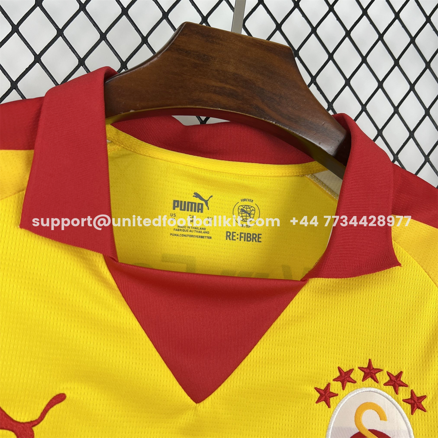 Unitedfootballkit.com | Galatasaray 25-26 Yellow Jersey - Fans Version -Customize Name, Number and Patch | Worldwide Shipping