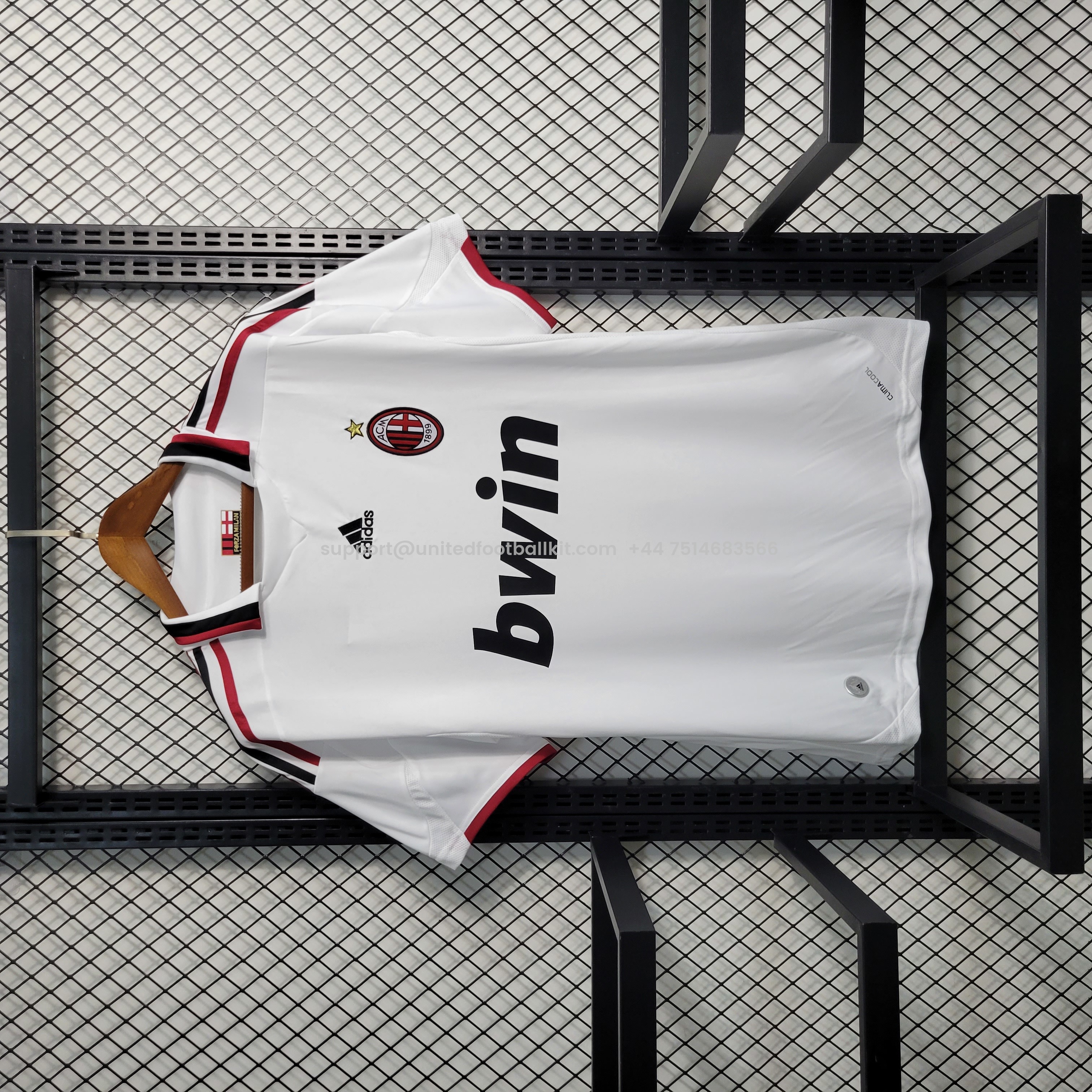 Unitedfootballkit.com | Retro AC Milan 2009-10 Away Stadium Jersey -Customize Name, Number and Patch | Worldwide Shipping