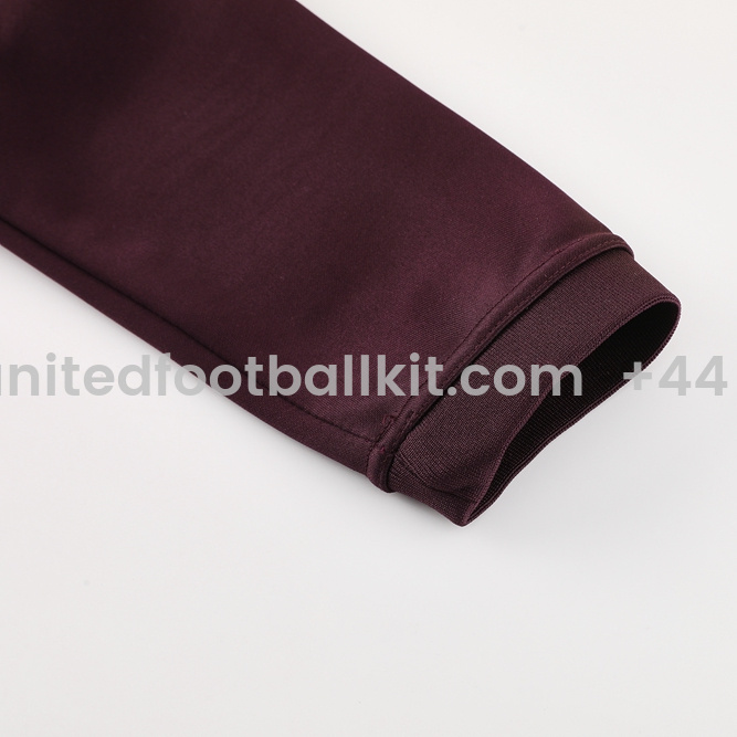 Unitedfootballkit.com | Bayern Munich 24-25 Jacket Training Tracksuit - Claret Red -Customize Name, Number and Patch | Worldwide Shipping