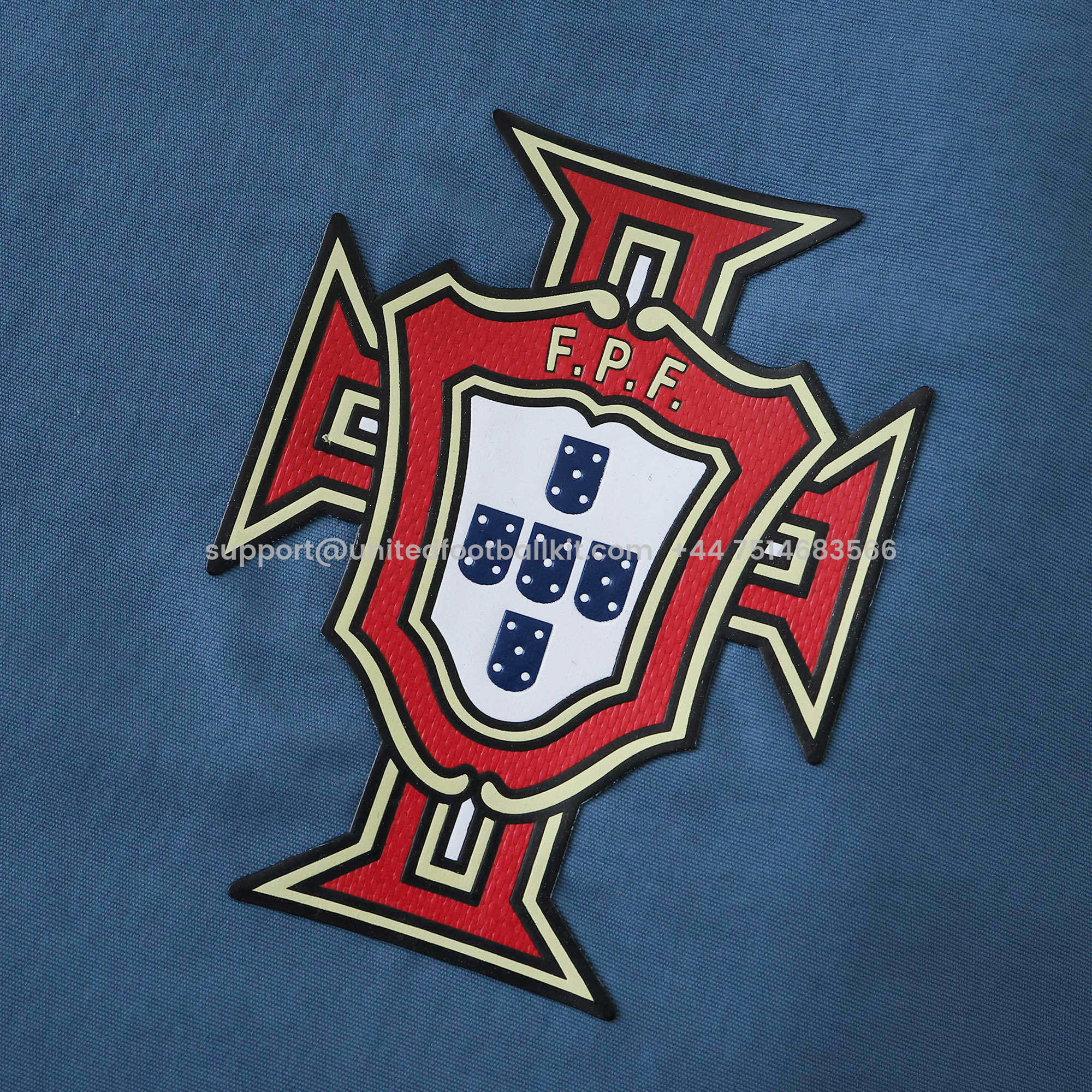 Unitedfootballkit.com | Portugal 24-25 Double Sided Reversible Windbreaker - Red & Blue -Customize Name, Number and Patch | Worldwide Shipping