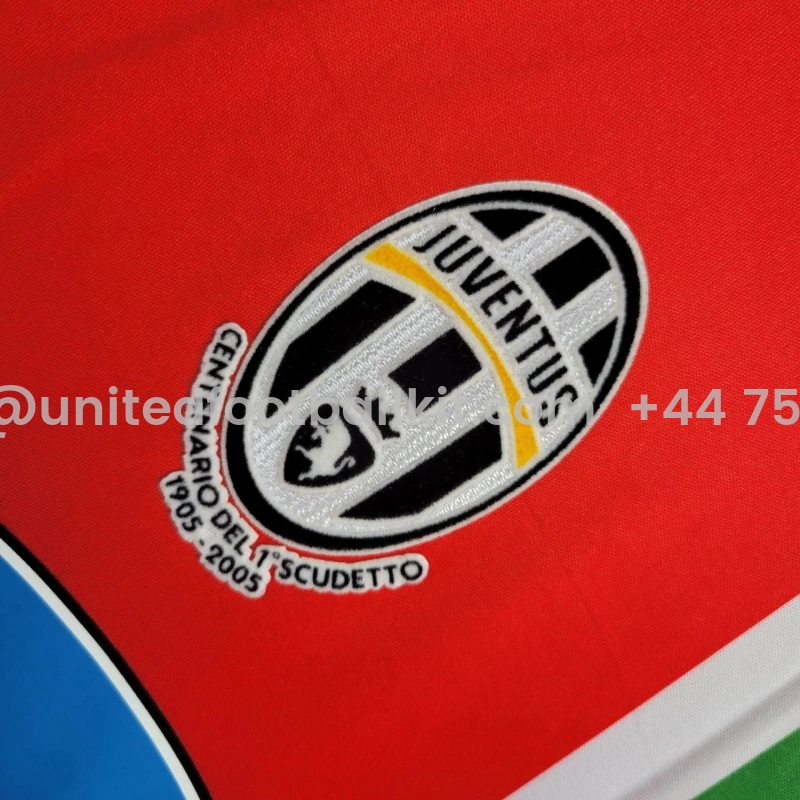 Unitedfootballkit.com | Retro Juventus 2005-06 Away Jersey -Customize Name, Number and Patch | Worldwide Shipping