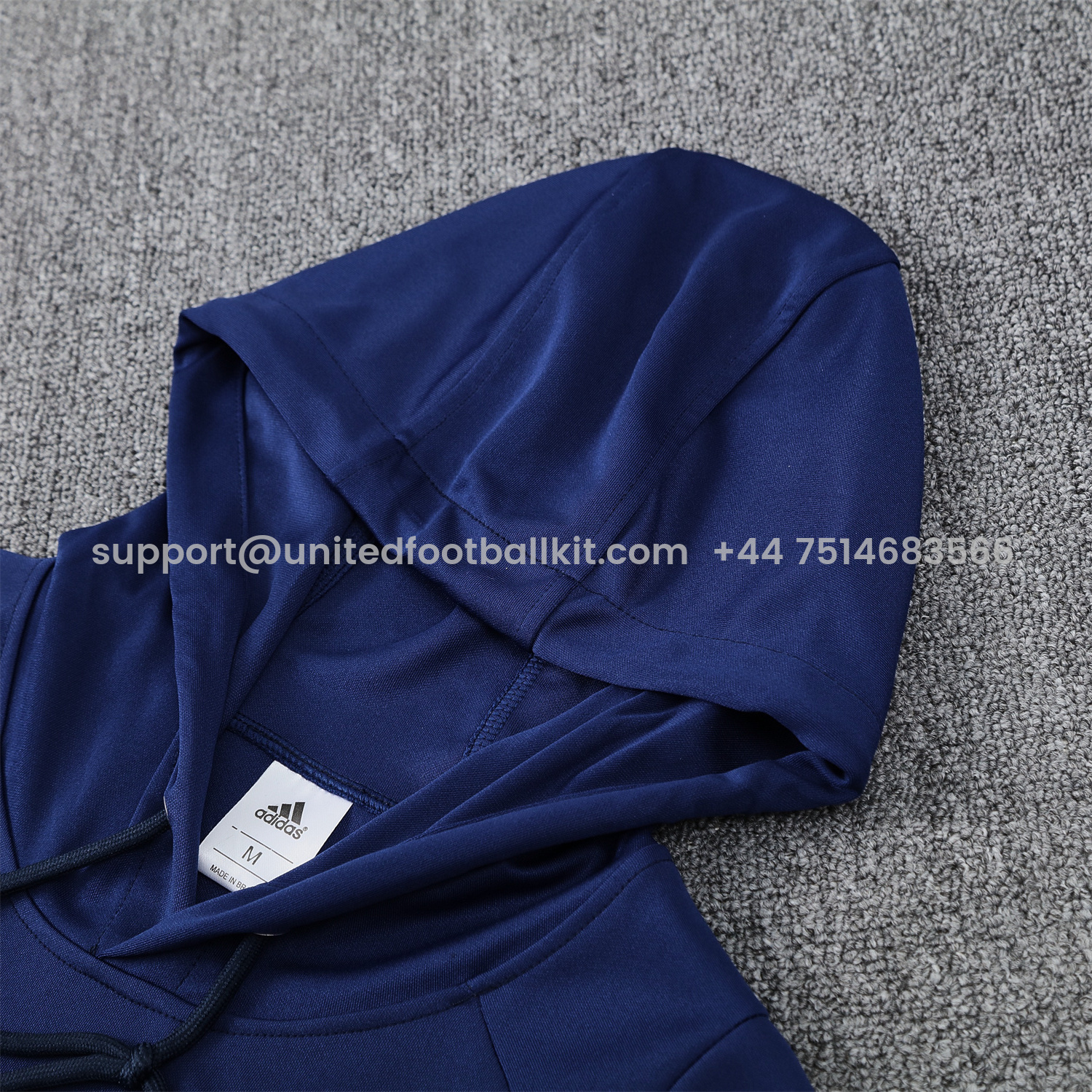 Unitedfootballkit.com | Flamengo 25-26 Training Hoodie Set - Royal Blue Top and Pants -Customize Name, Number and Patch | Worldwide Shipping