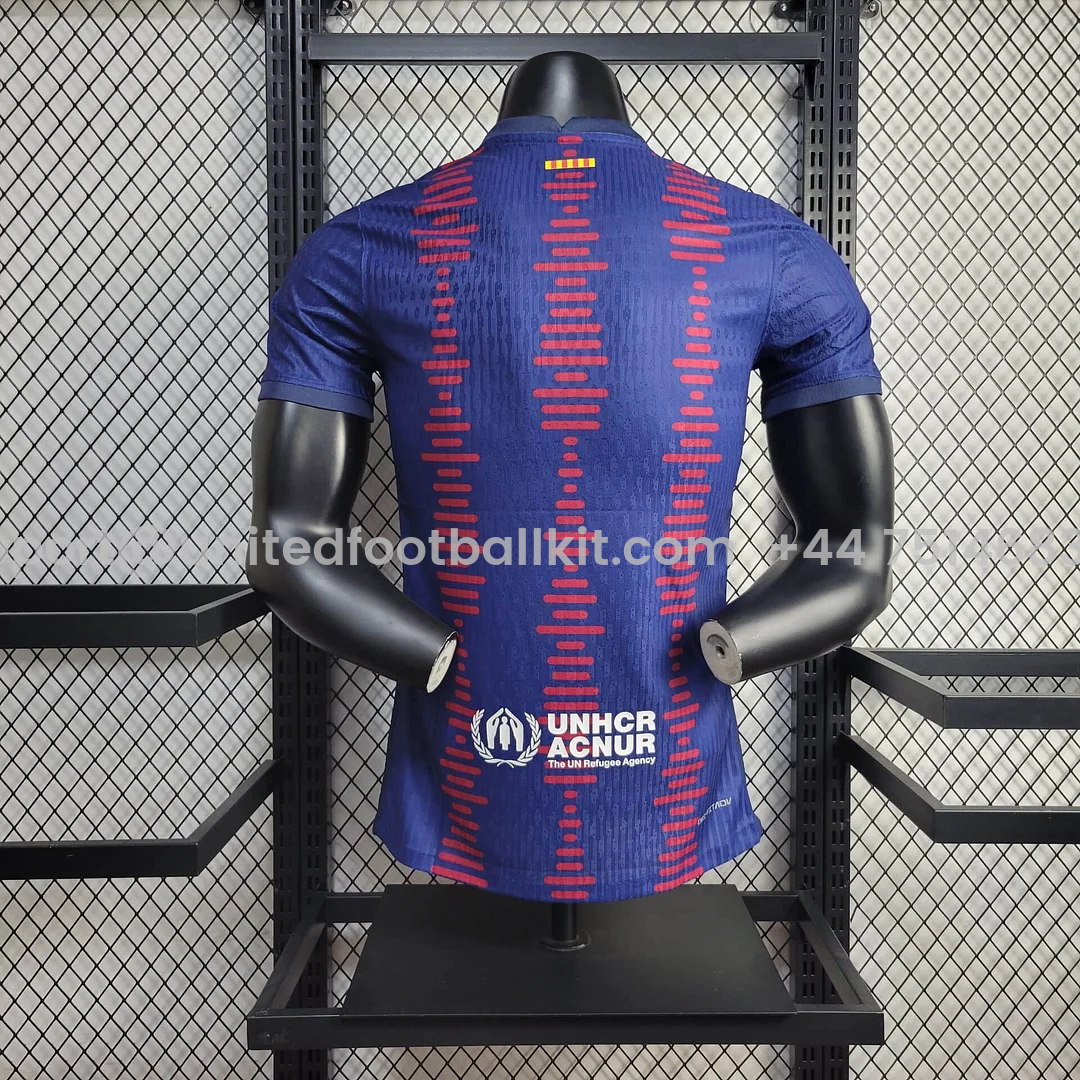 Unitedfootballkit.com | Barcelona 24-25 Volume Special Edition Jersey - Player Version -Customize Name, Number and Patch | Worldwide Shipping