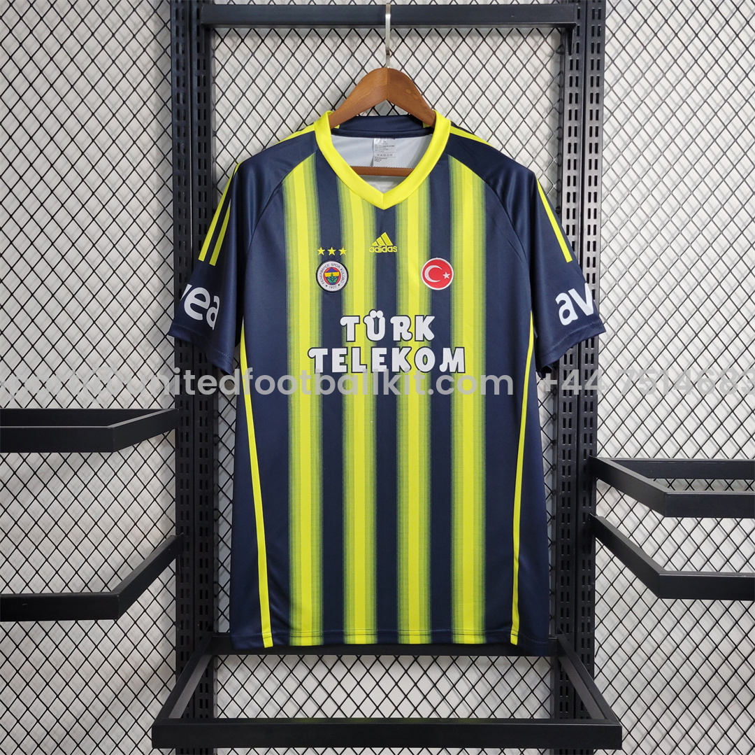 Unitedfootballkit.com | Retro Fenerbahce 13-14 Home Stadium Jersey -Customize Name, Number and Patch | Worldwide Shipping