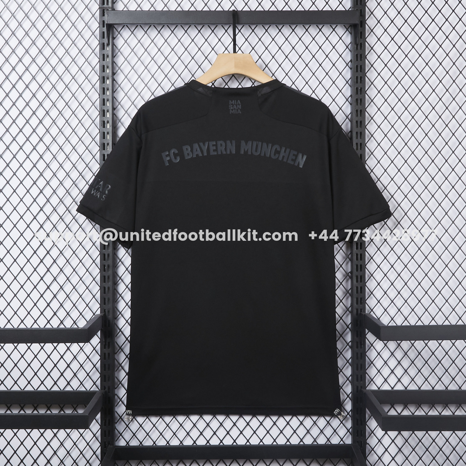 Unitedfootballkit.com | Retro Bayern Munich 2023-24 Black Special Jersey -Customize Name, Number and Patch | Worldwide Shipping