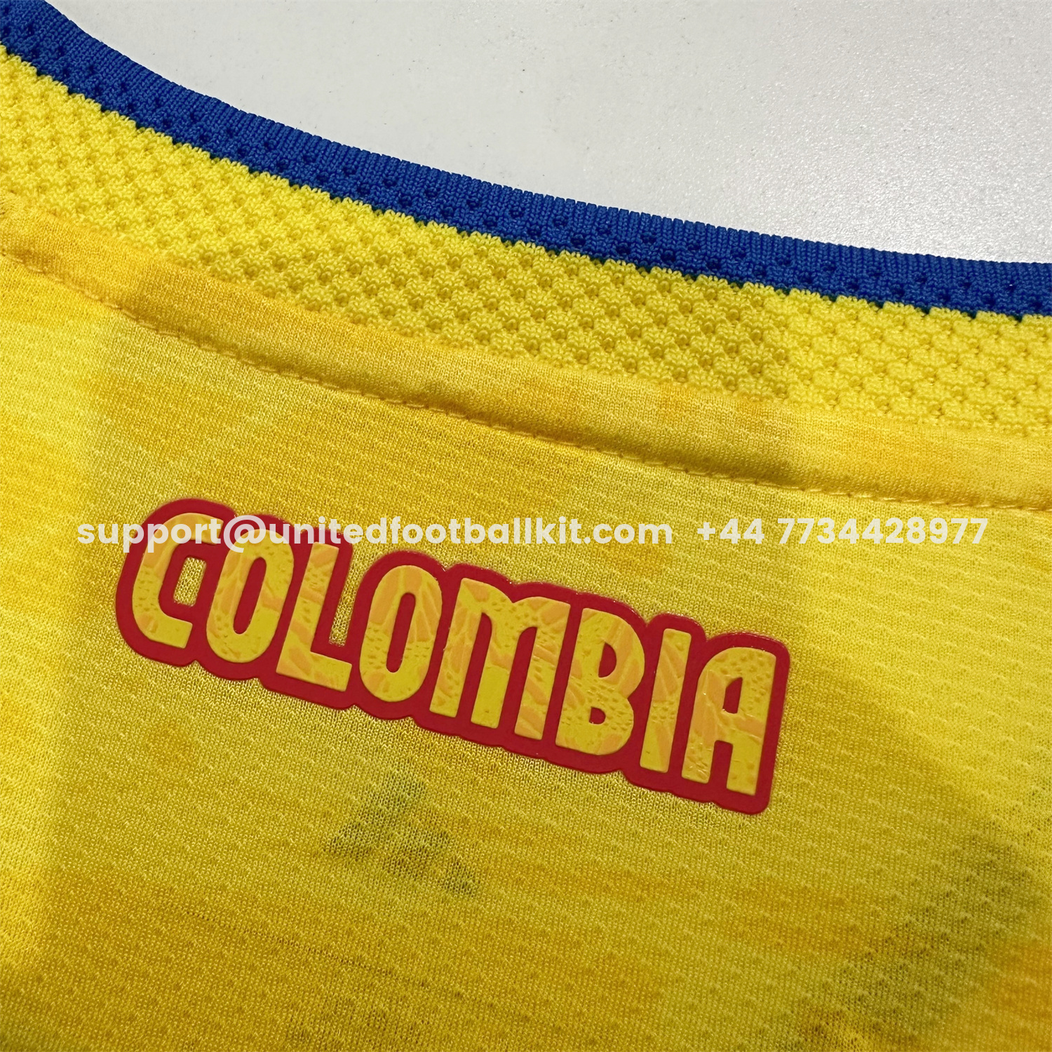 Unitedfootballkit.com | Women's Colombia 2026 Home Jersey - Player Version -Customize Name, Number and Patch | Worldwide Shipping