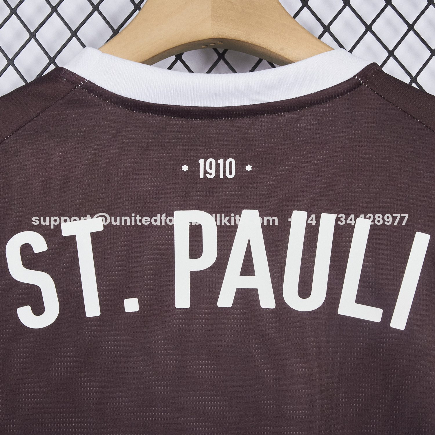 Unitedfootballkit.com | St. Pauli 25-26 Classic 1970s Design Special Jersey - Fans Version -Customize Name, Number and Patch | Worldwide Shipping