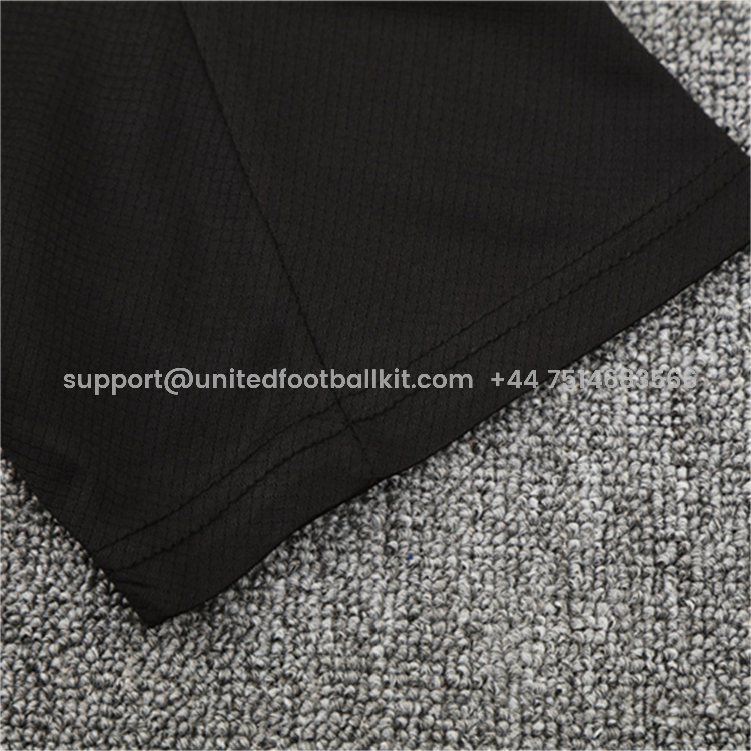 Unitedfootballkit.com | Brazil 25-26 Short-Sleeve Training Set - Black Top & Black Shorts -Customize Name, Number and Patch | Worldwide Shipping