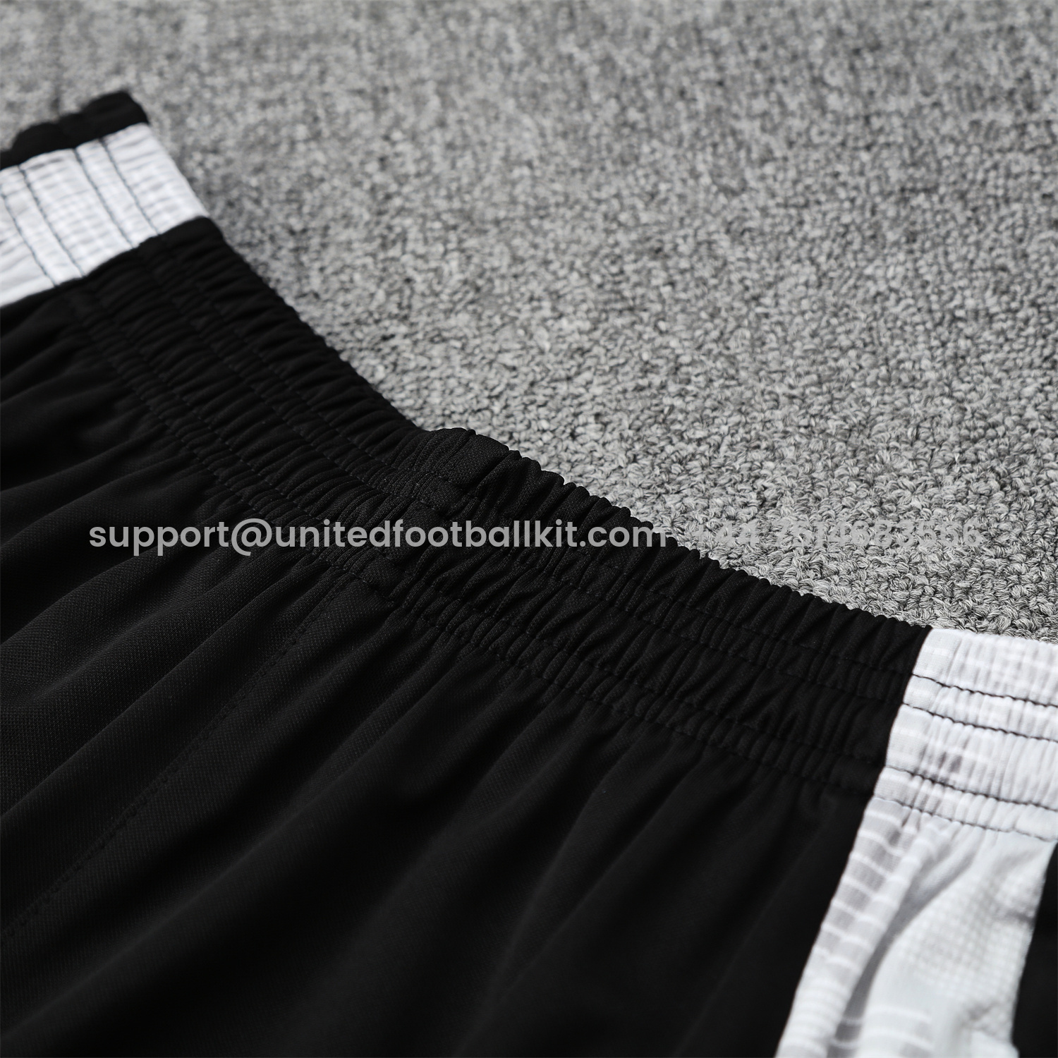 Unitedfootballkit.com | Real Madrid 25-26 Vest Training Set - Pink-Black Dragon Vest & Black-White Shorts -Customize Name, Number and Patch | Worldwide Shipping