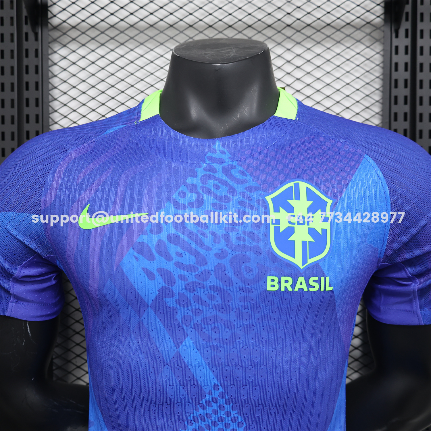 Unitedfootballkit.com | Brazil 2025 Women's Team Away Jersey - Men's Player Version -Customize Name, Number and Patch | Worldwide Shipping