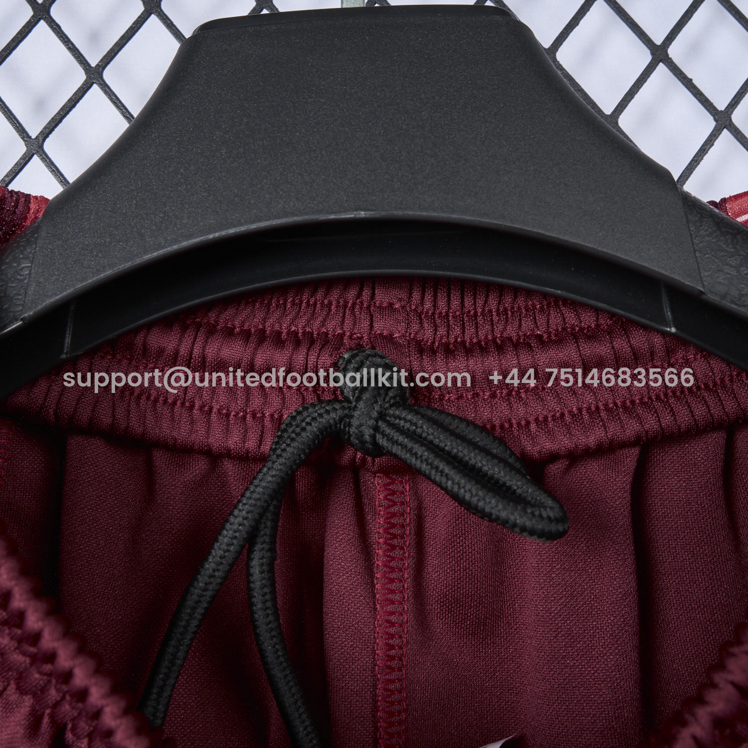 Unitedfootballkit.com | AS Roma 24-25 Burgundy Training Pants - Player Version -Customize Name, Number and Patch | Worldwide Shipping