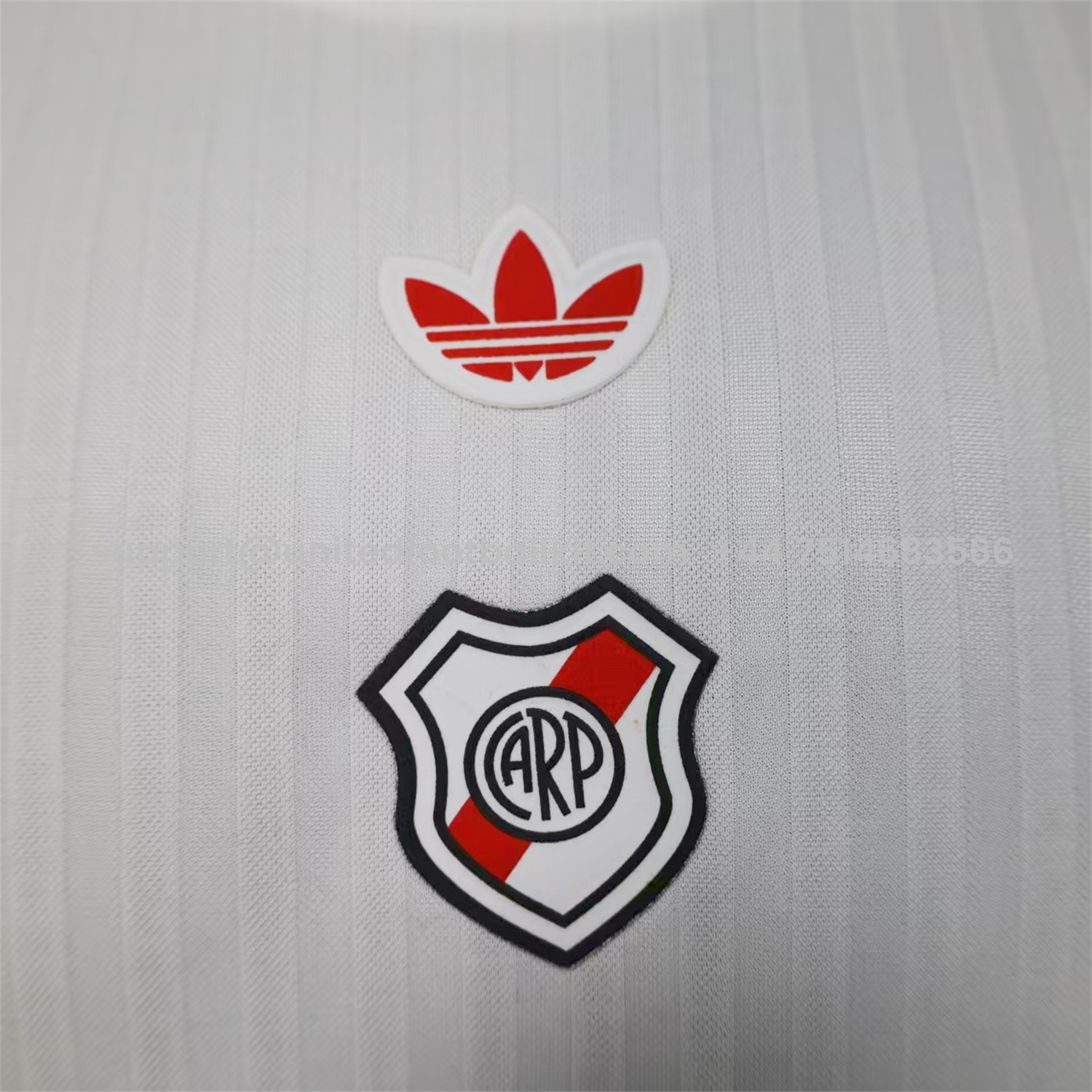 Unitedfootballkit.com | River Plate 25-26 Originals Terrace Icon White Jersey - Player Version -Customize Name, Number and Patch | Worldwide Shipping