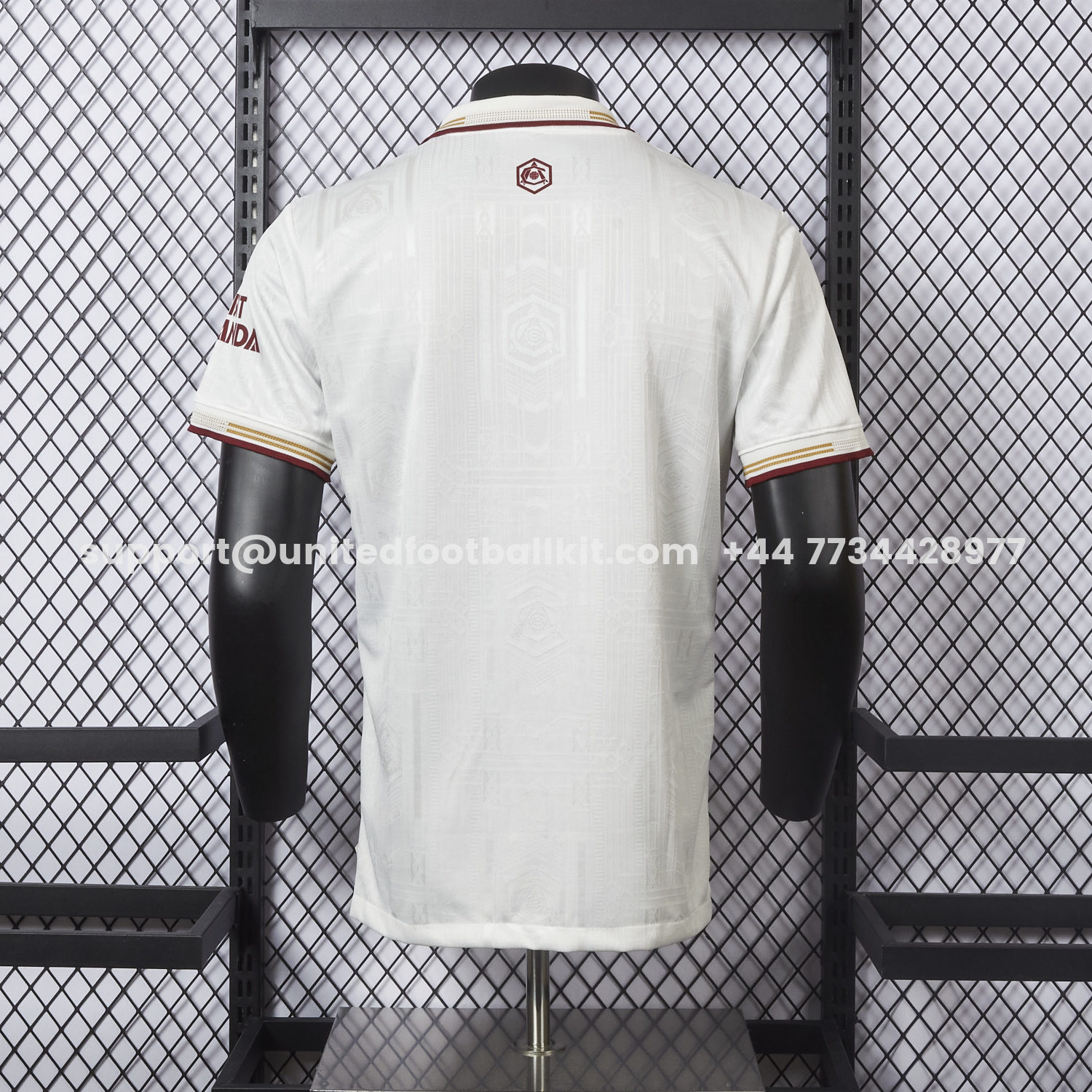 Unitedfootballkit.com | 【Embroidered Flower Version】Arsenal 25-26 Third White Jersey - Player Version -Customize Name, Number and Patch | Worldwide Shipping