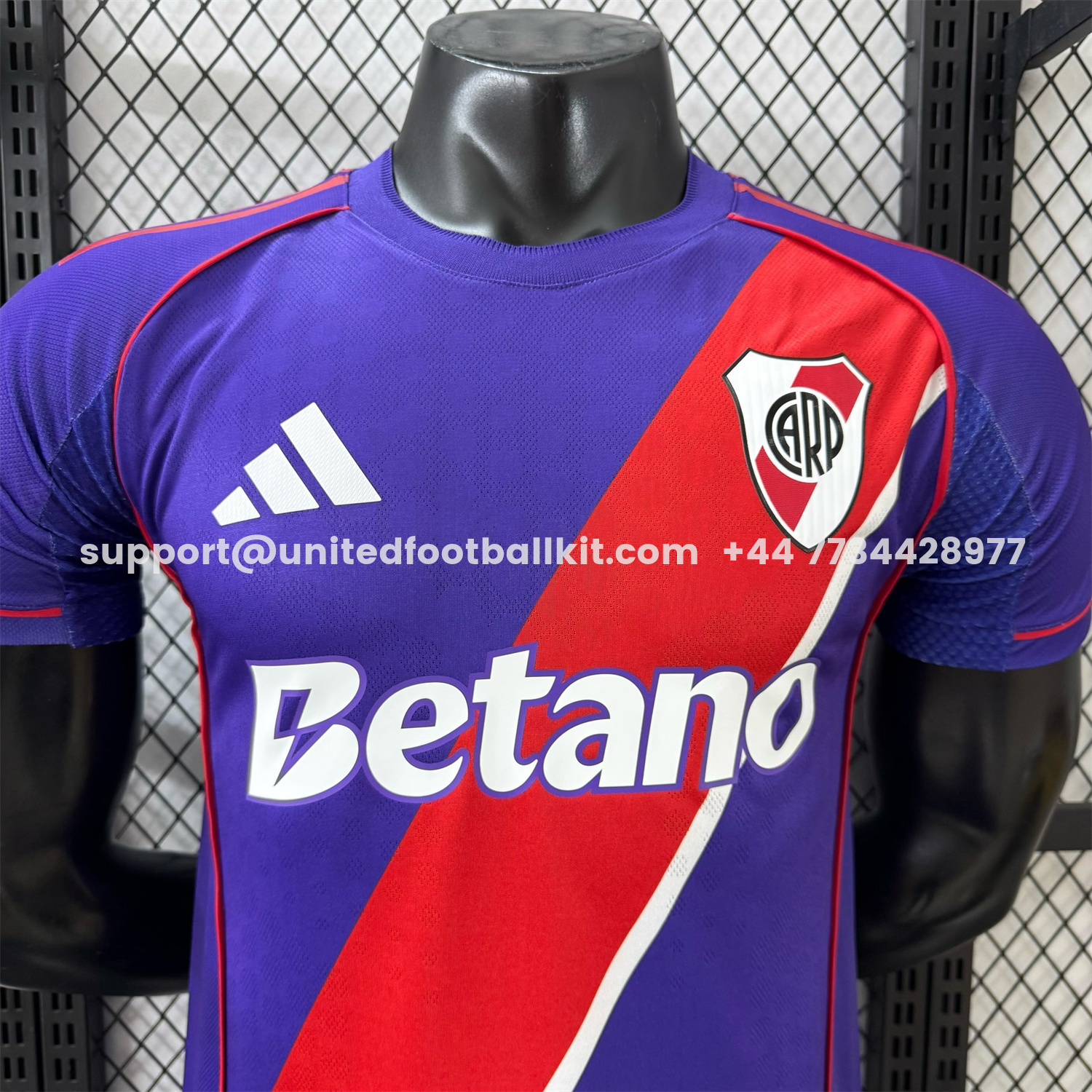 Unitedfootballkit.com | River Plate 25-26 Purple Third Jersey - Player Version -Customize Name, Number and Patch | Worldwide Shipping