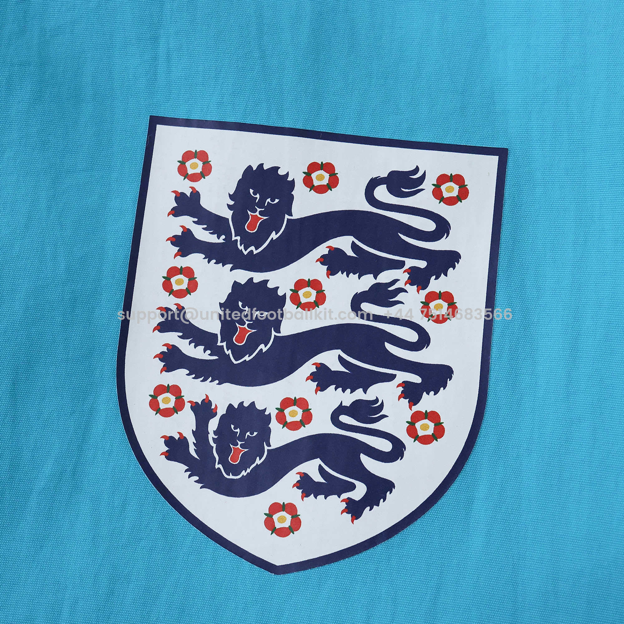 Unitedfootballkit.com | Retro England 1992 Double Sided Reversible Windbreaker - Blue & Green -Customize Name, Number and Patch | Worldwide Shipping