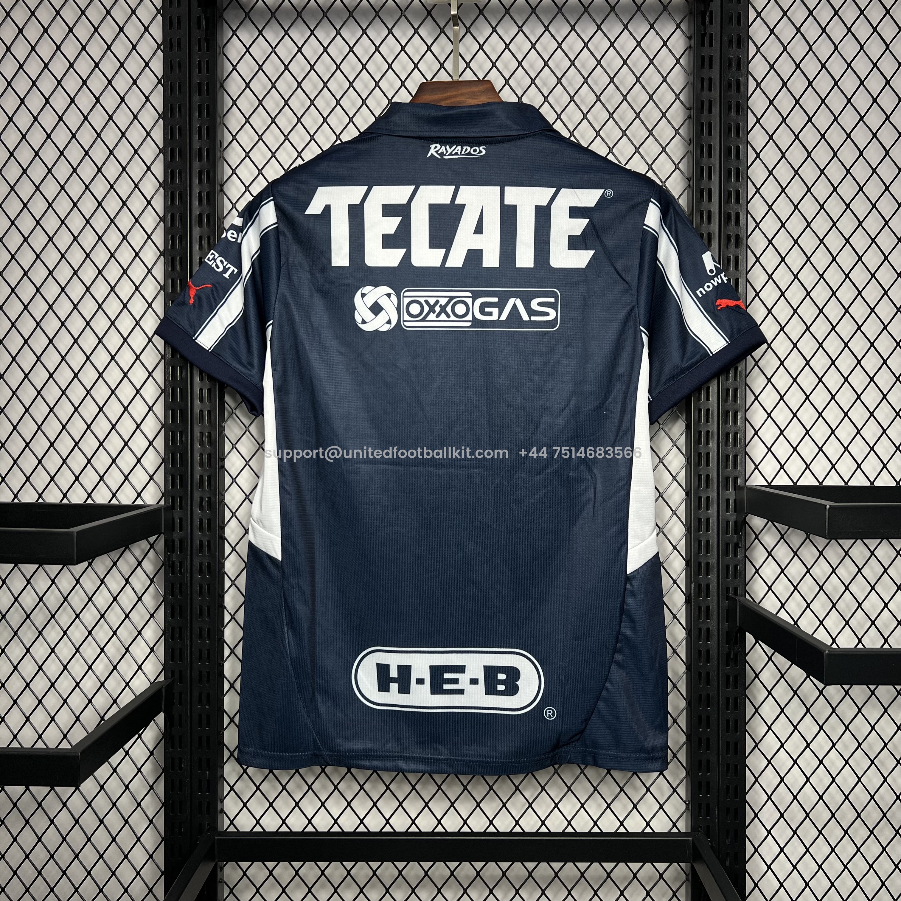 Unitedfootballkit.com | Rayados Monterrey 24-25 Home Stadium Jersey - Fans Version -Customize Name, Number and Patch | Worldwide Shipping