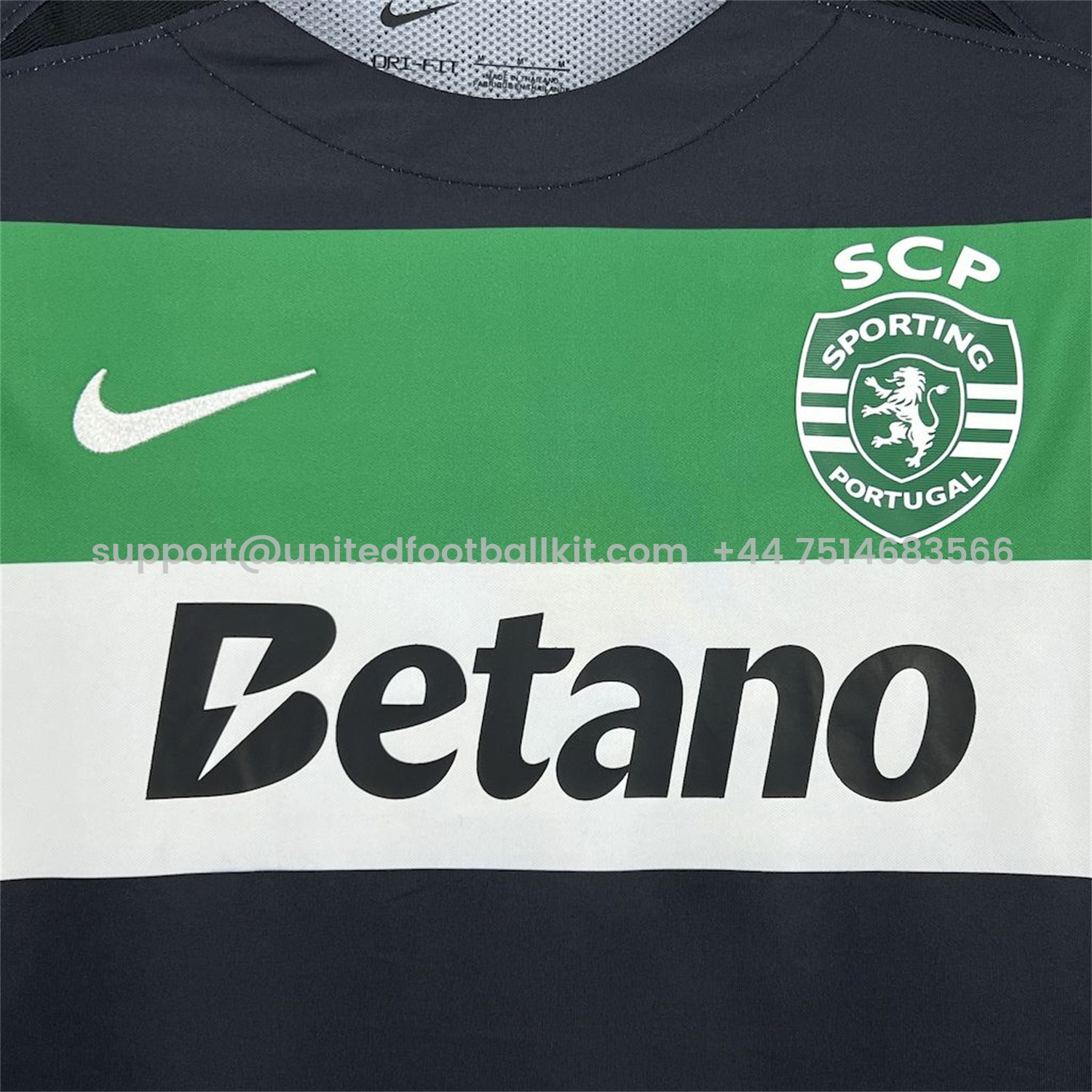 Unitedfootballkit.com | Women's Sporting CP Portugal 24-25 Home Jersey - Fans Version -Customize Name, Number and Patch | Worldwide Shipping