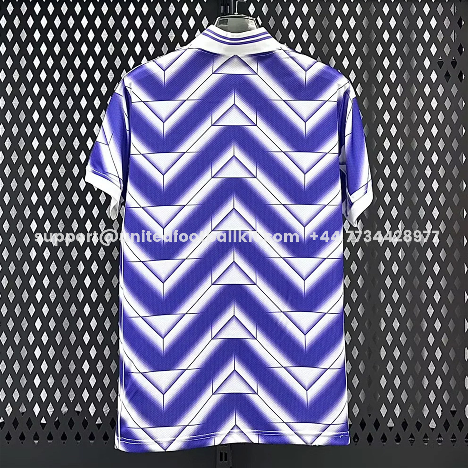 Unitedfootballkit.com | Real Madrid 25-26 Refracted Purple Light White Special Jersey - Fans Version -Customize Name, Number and Patch | Worldwide Shipping