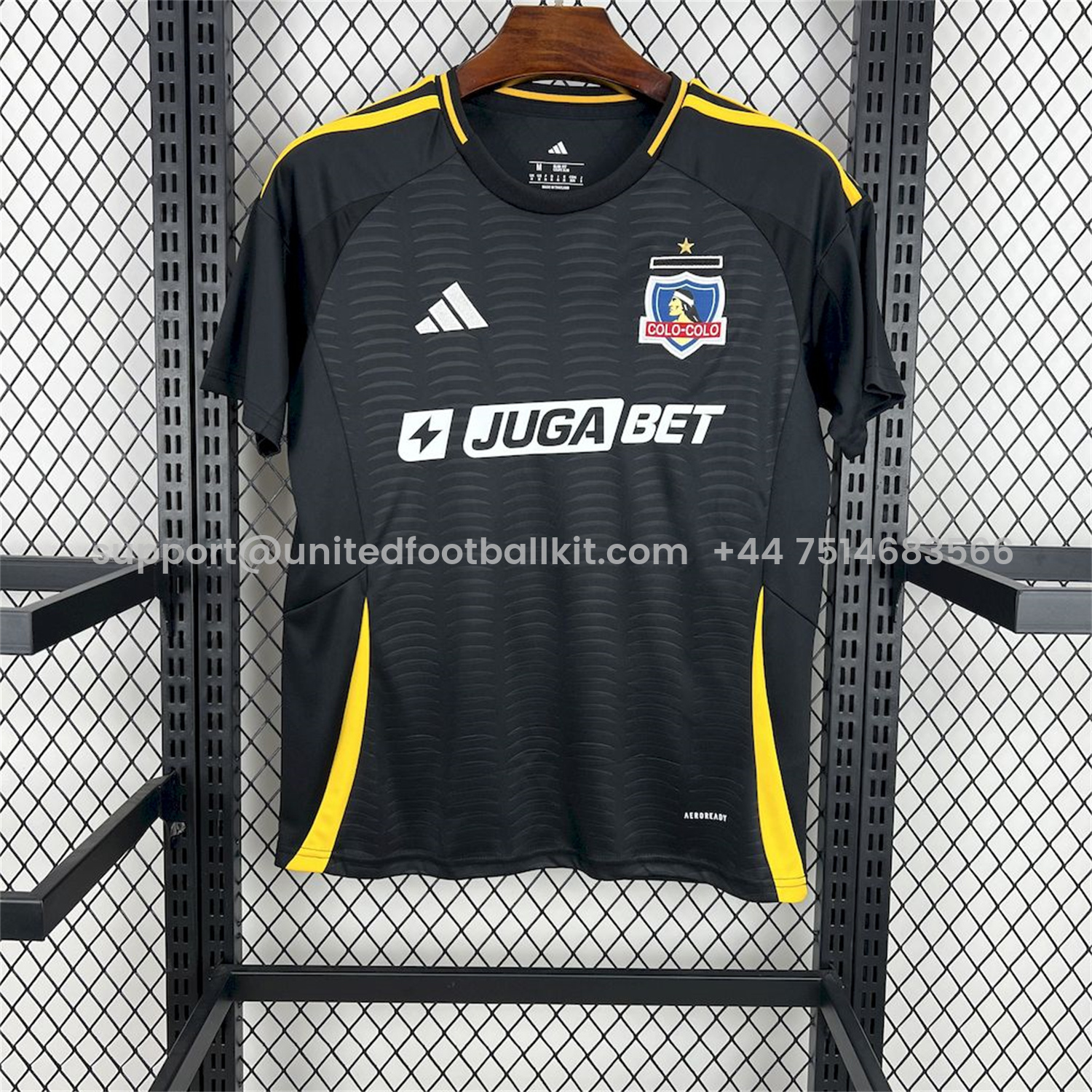 Unitedfootballkit.com | Colo Colo 2025 Away Jersey - Fans Version -Customize Name, Number and Patch | Worldwide Shipping