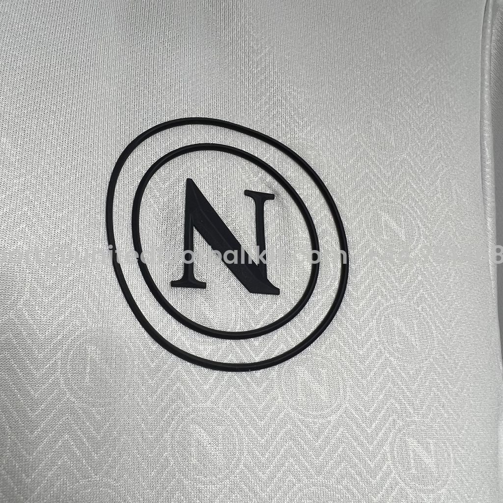Unitedfootballkit.com | SSC Napoli 24-25 Away Jersey - Fans Version -Customize Name, Number and Patch | Worldwide Shipping
