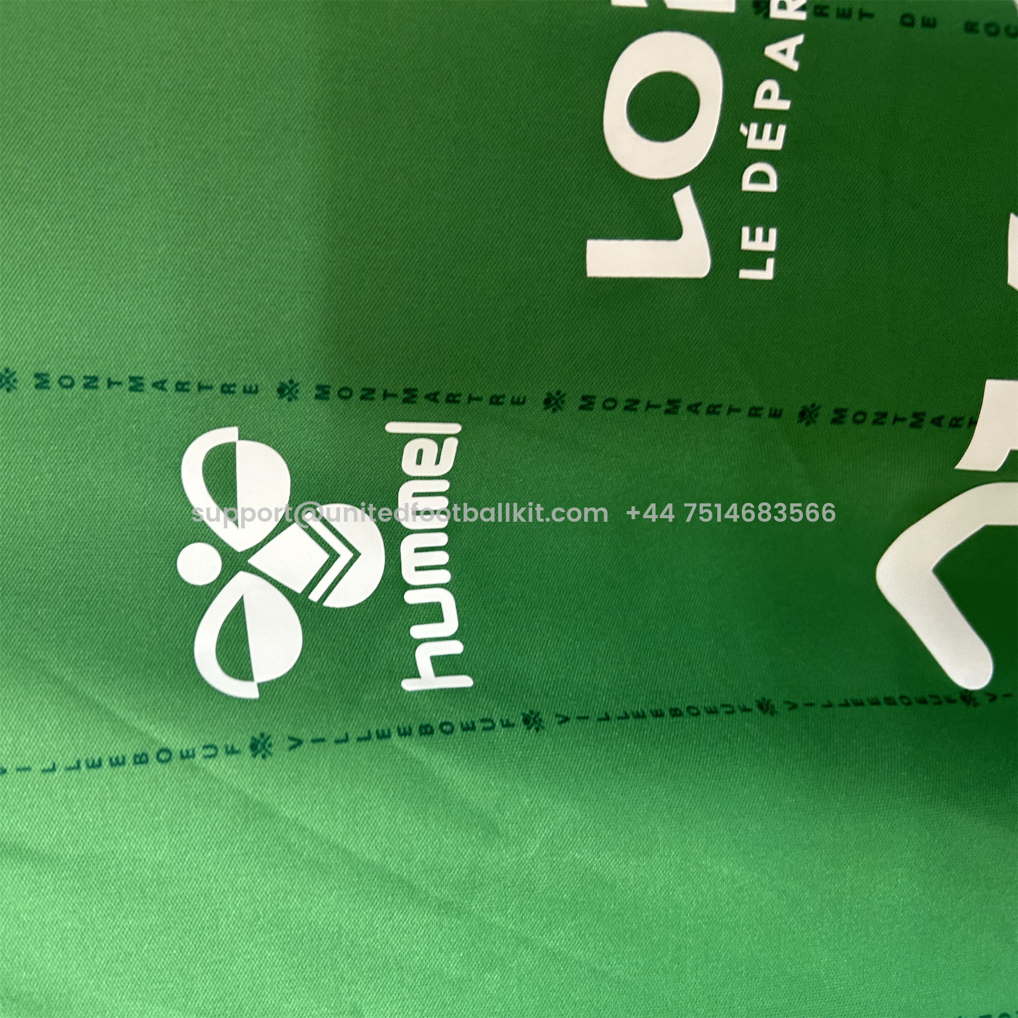 Unitedfootballkit.com | Saint-Étienne 24-25 Home Jersey - Fans Version -Customize Name, Number and Patch | Worldwide Shipping