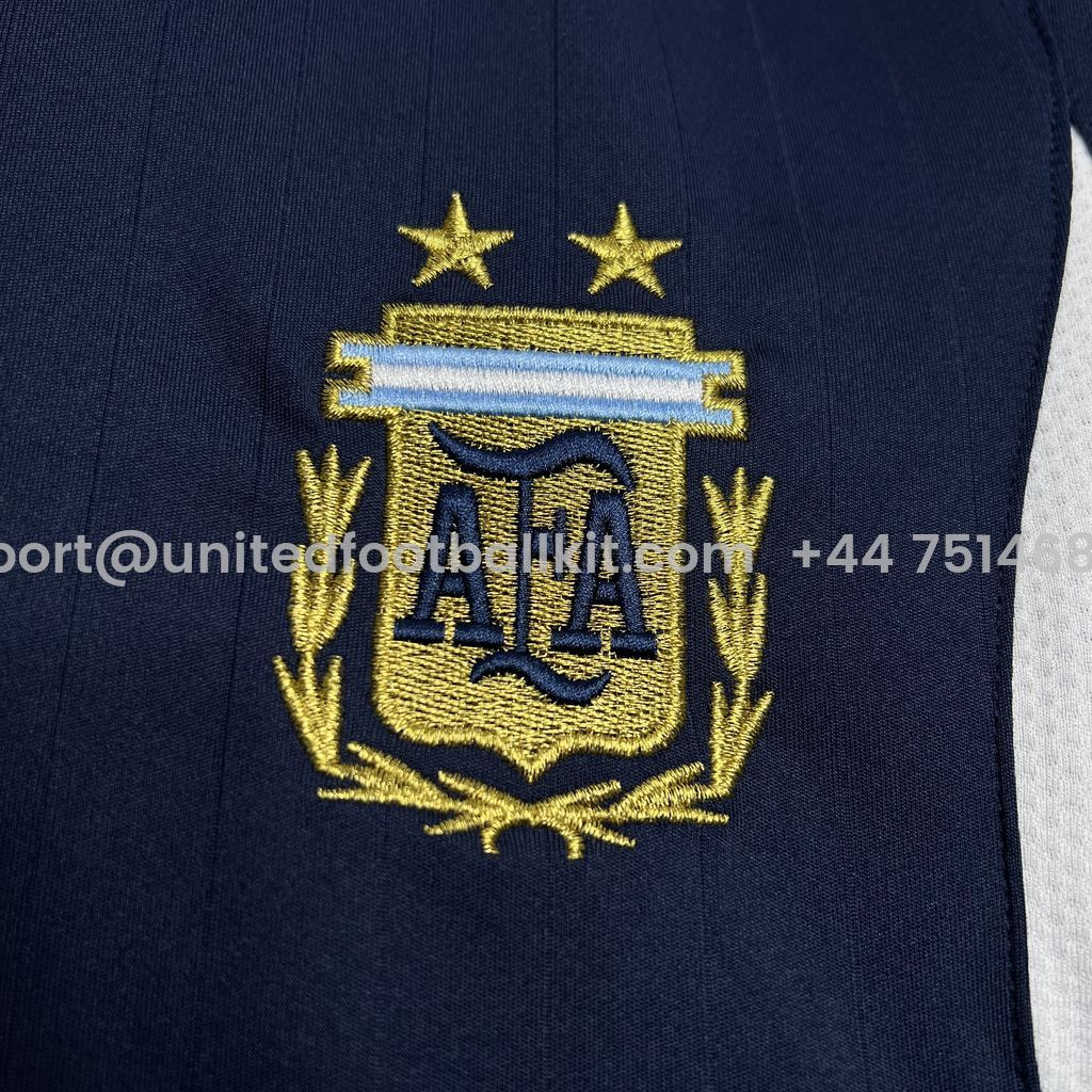 Unitedfootballkit.com | Retro Argentina 2006 Away Stadium Jersey -Customize Name, Number and Patch | Worldwide Shipping