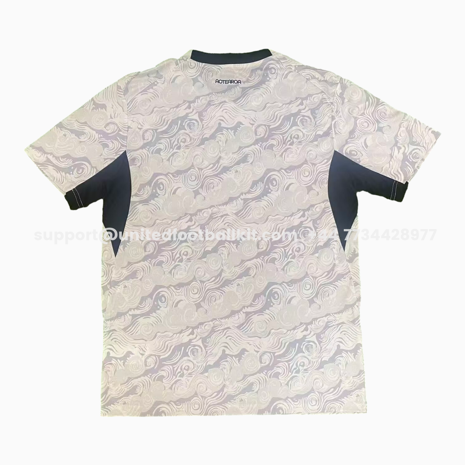 Unitedfootballkit.com | New Zealand 2026 Cloud Pattern Training Jersey - Fans Version -Customize Name, Number and Patch | Worldwide Shipping