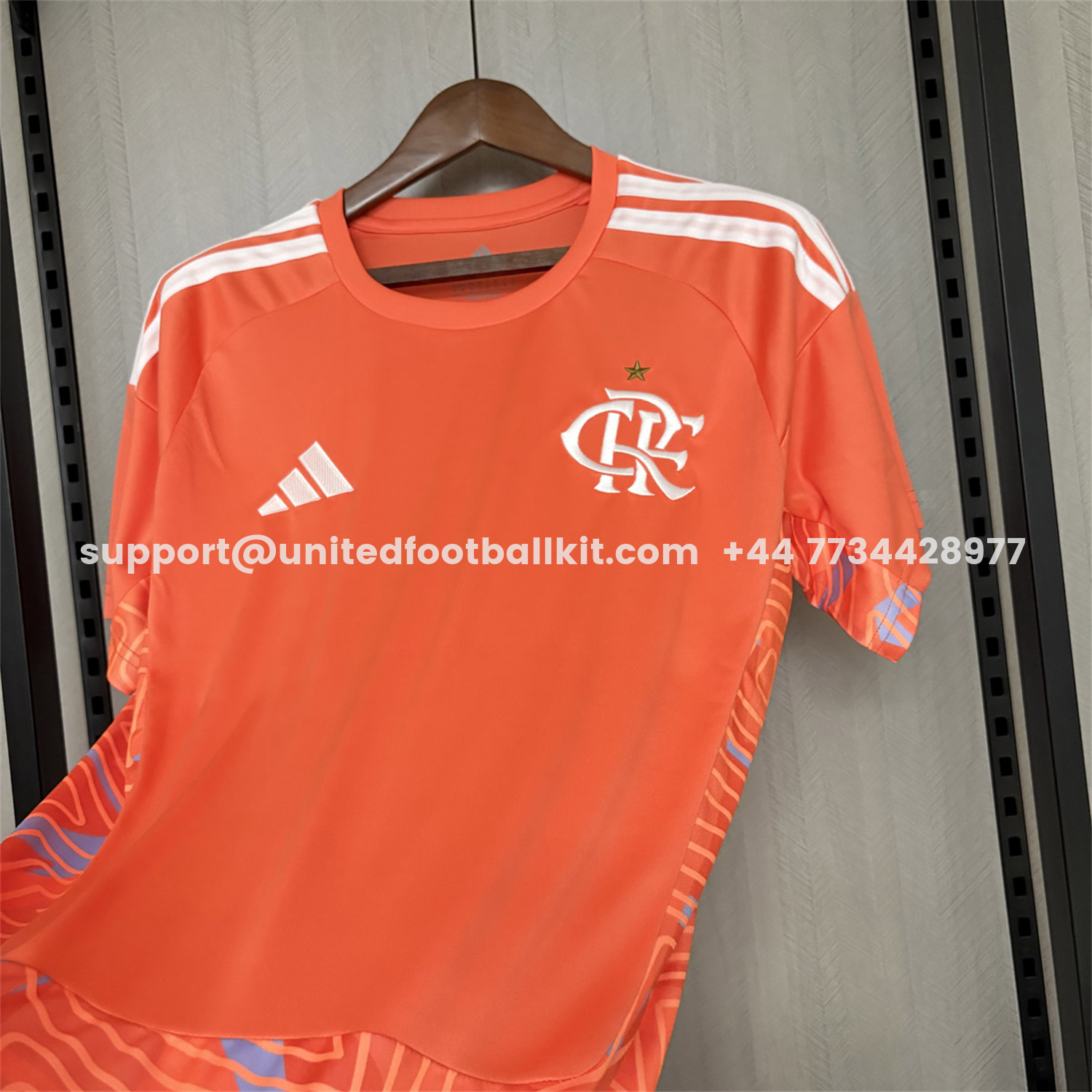 Unitedfootballkit.com | Flamengo 26-27 Red Goalkeeper Jersey - Fans Version -Customize Name, Number and Patch | Worldwide Shipping