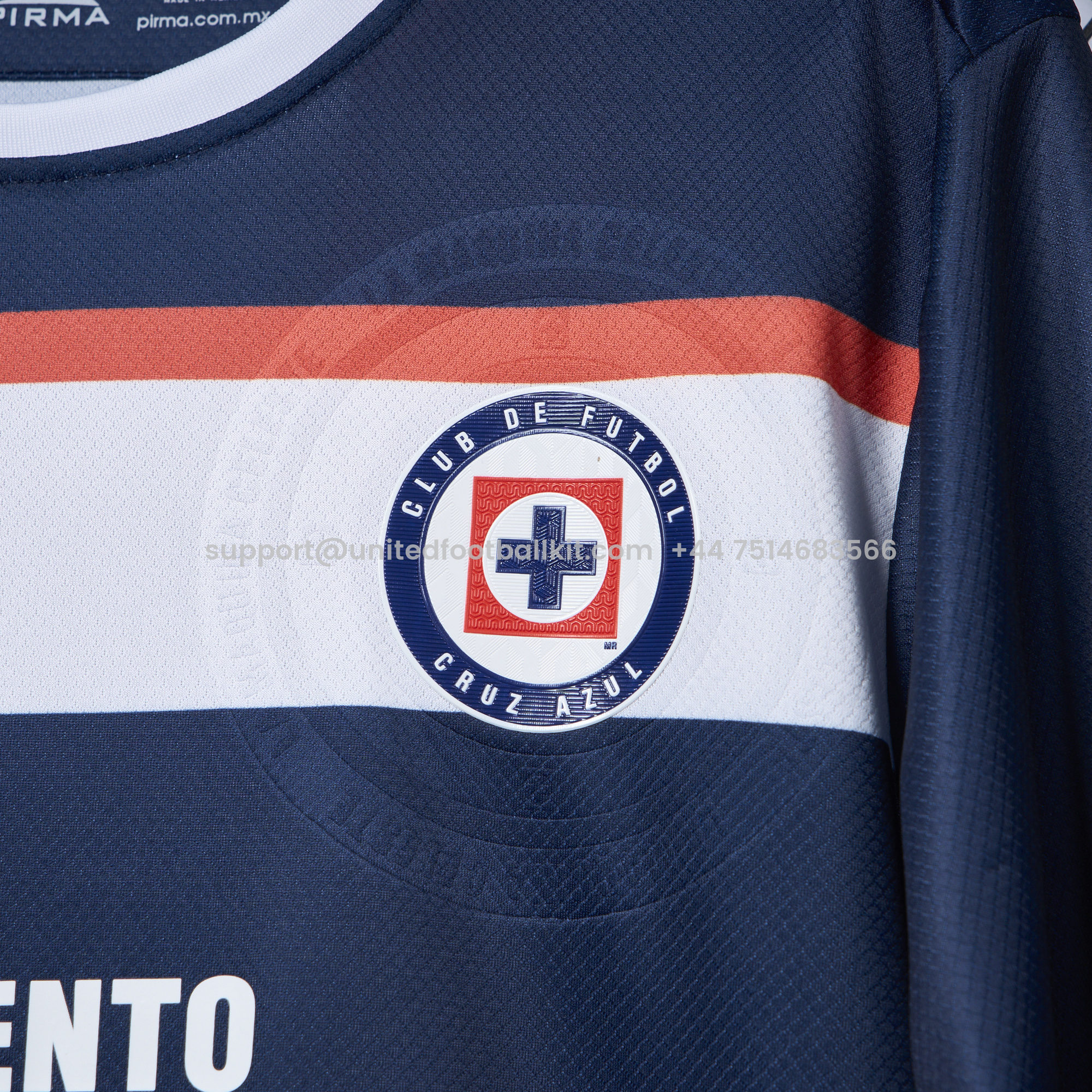 Unitedfootballkit.com | Cruz Azul 24-25 Blue Goalkeeper Long Sleeve Jersey - Fans Version -Customize Name, Number and Patch | Worldwide Shipping