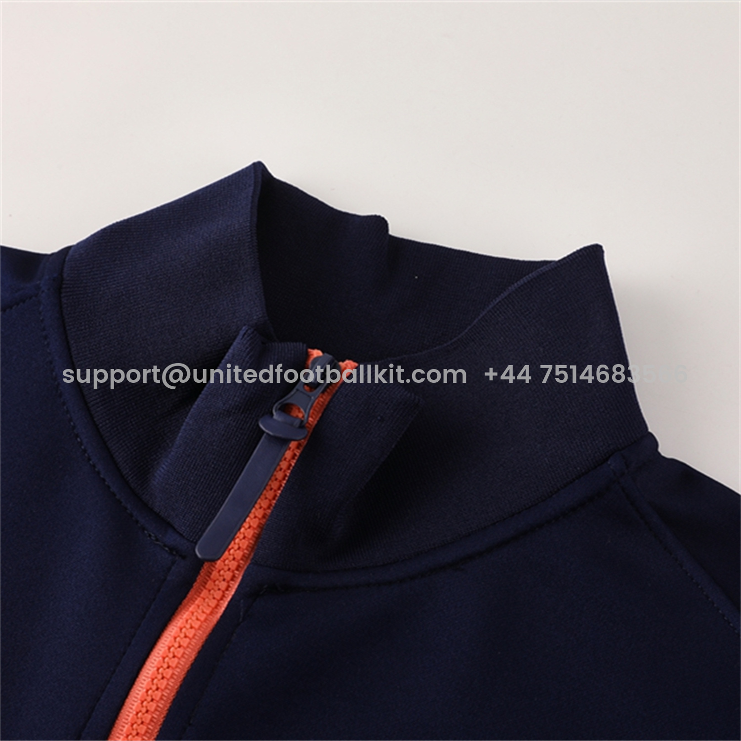 Unitedfootballkit.com | Barcelona 25-26 Jacket Training Tracksuit - Royal Blue top & Royal Blue Pants -Customize Name, Number and Patch | Worldwide Shipping