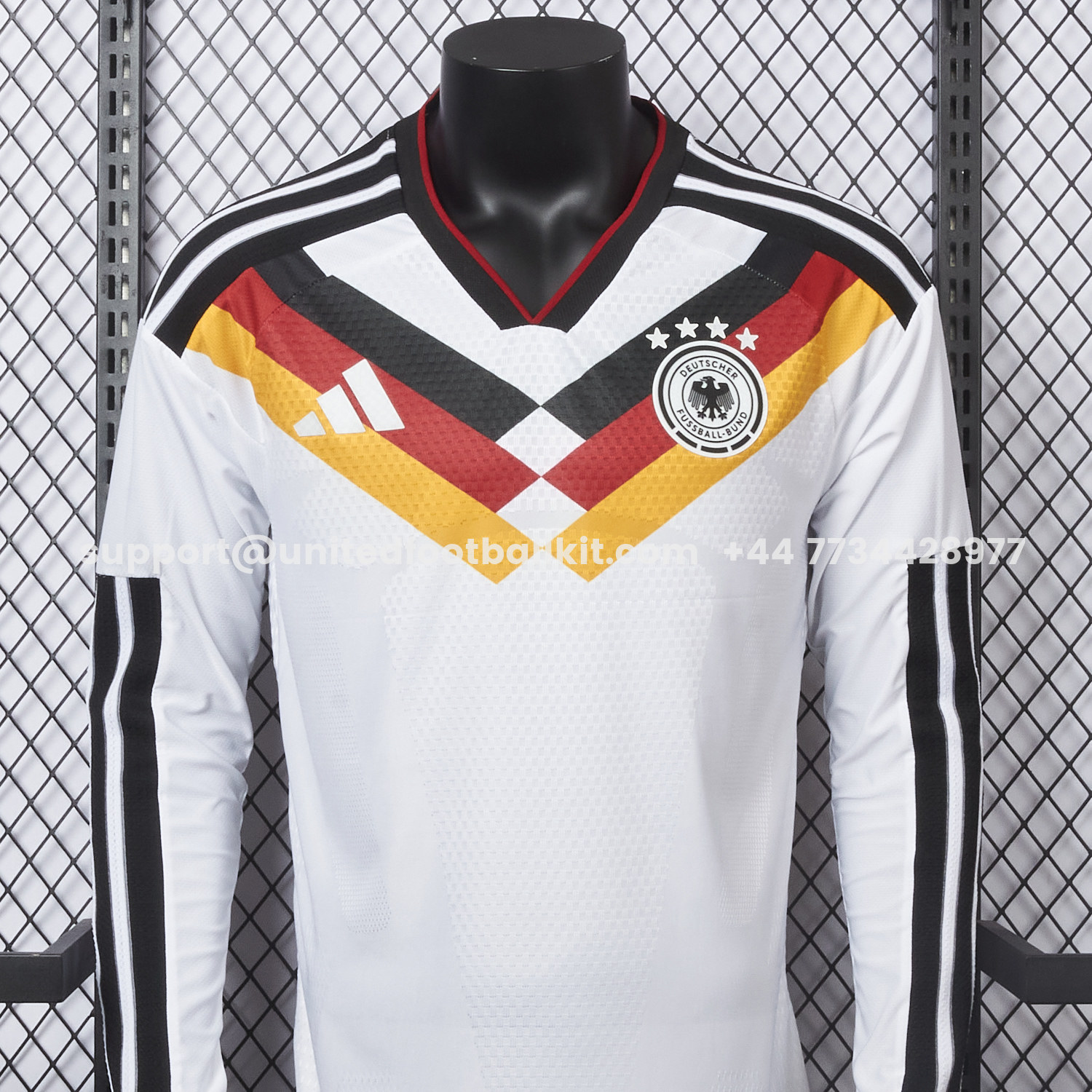 Unitedfootballkit.com | Germany 2026 Home Long Sleeves Jersey - Player Version -Customize Name, Number and Patch | Worldwide Shipping
