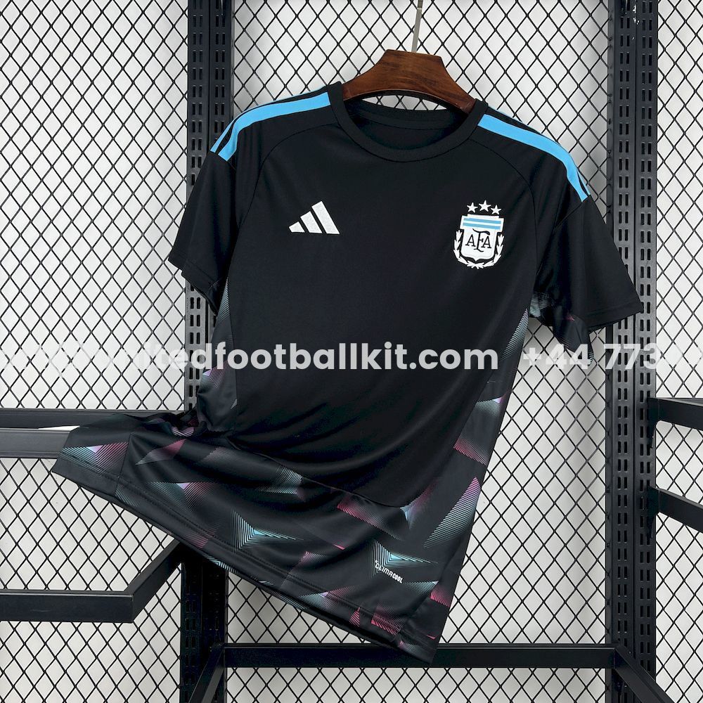 Unitedfootballkit.com | Argentina 2026 Goalkeeper Black Jersey - Fans Version -Customize Name, Number and Patch | Worldwide Shipping
