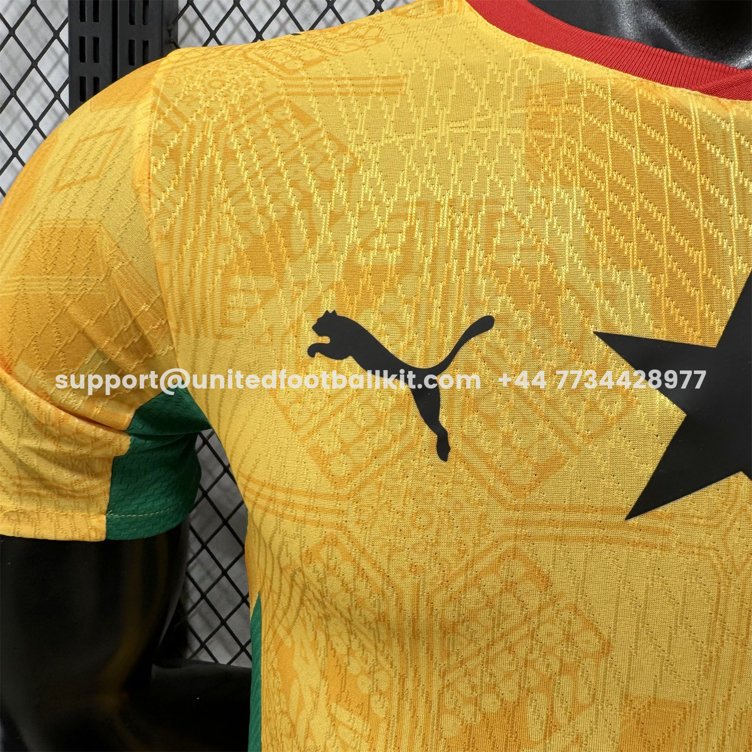 Unitedfootballkit.com | Ghana 2026 Away Jersey - Player Version -Customize Name, Number and Patch | Worldwide Shipping