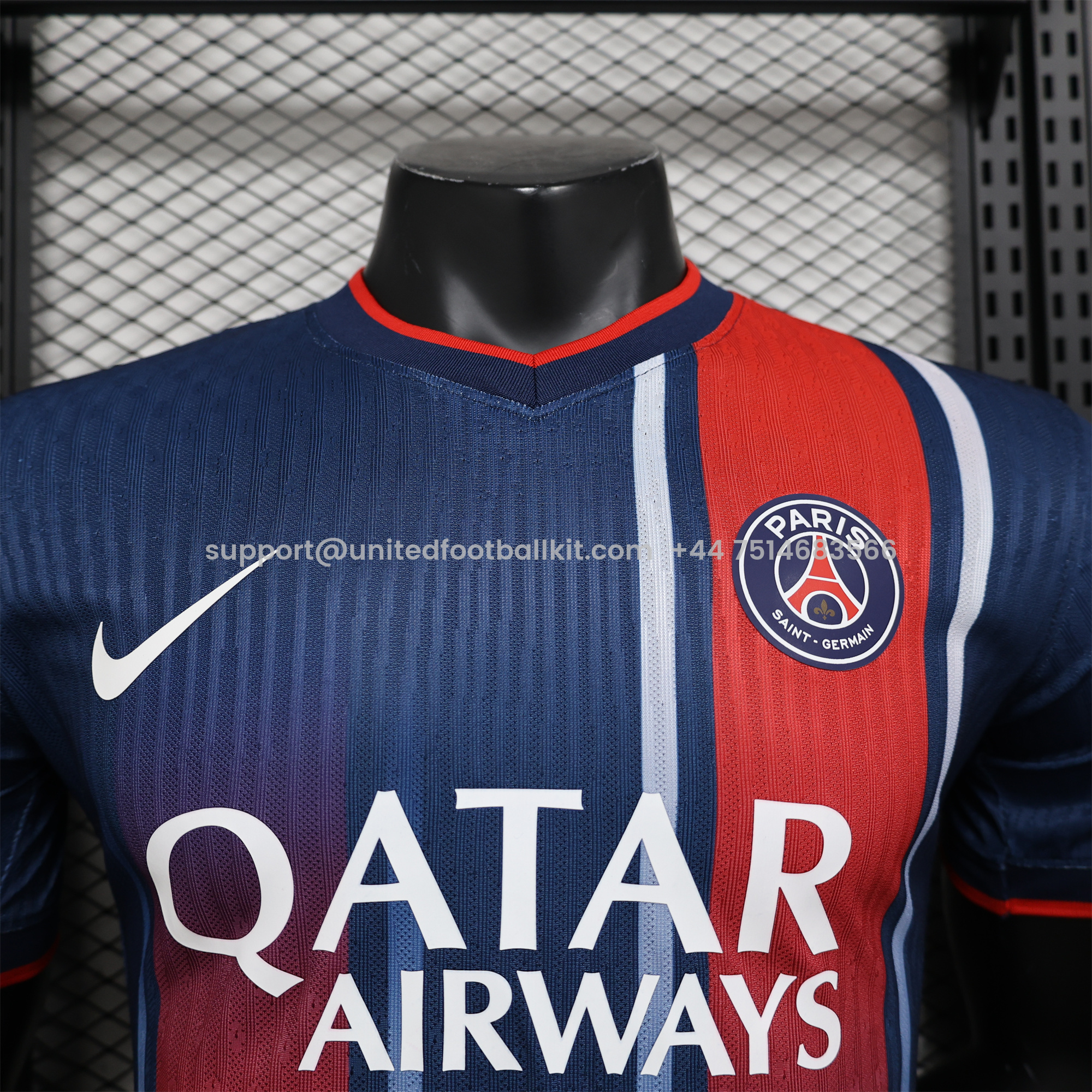 Unitedfootballkit.com | Paris Saint-Germain PSG 24-25 Special Edition Jersey - Player Version -Customize Name, Number and Patch | Worldwide Shipping
