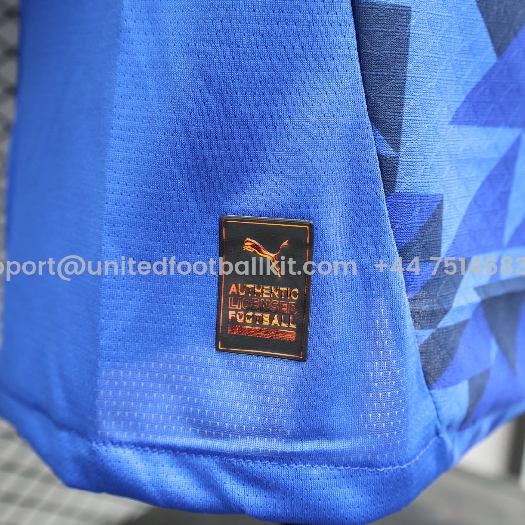 Unitedfootballkit.com | Al Hilal Riyadh Crescent 24-25 Home Stadium Jersey - Player Version -Customize Name, Number and Patch | Worldwide Shipping