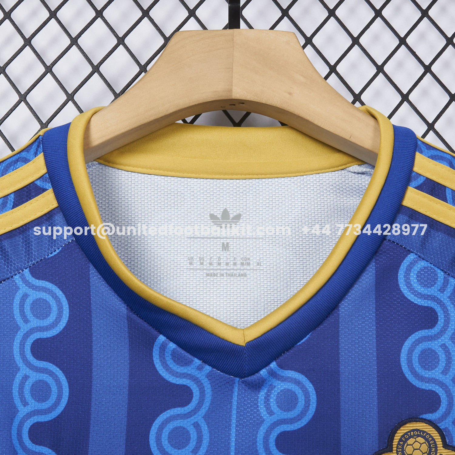 Unitedfootballkit.com | Sweden 2026 Away Jersey - Fans Version -Customize Name, Number and Patch | Worldwide Shipping