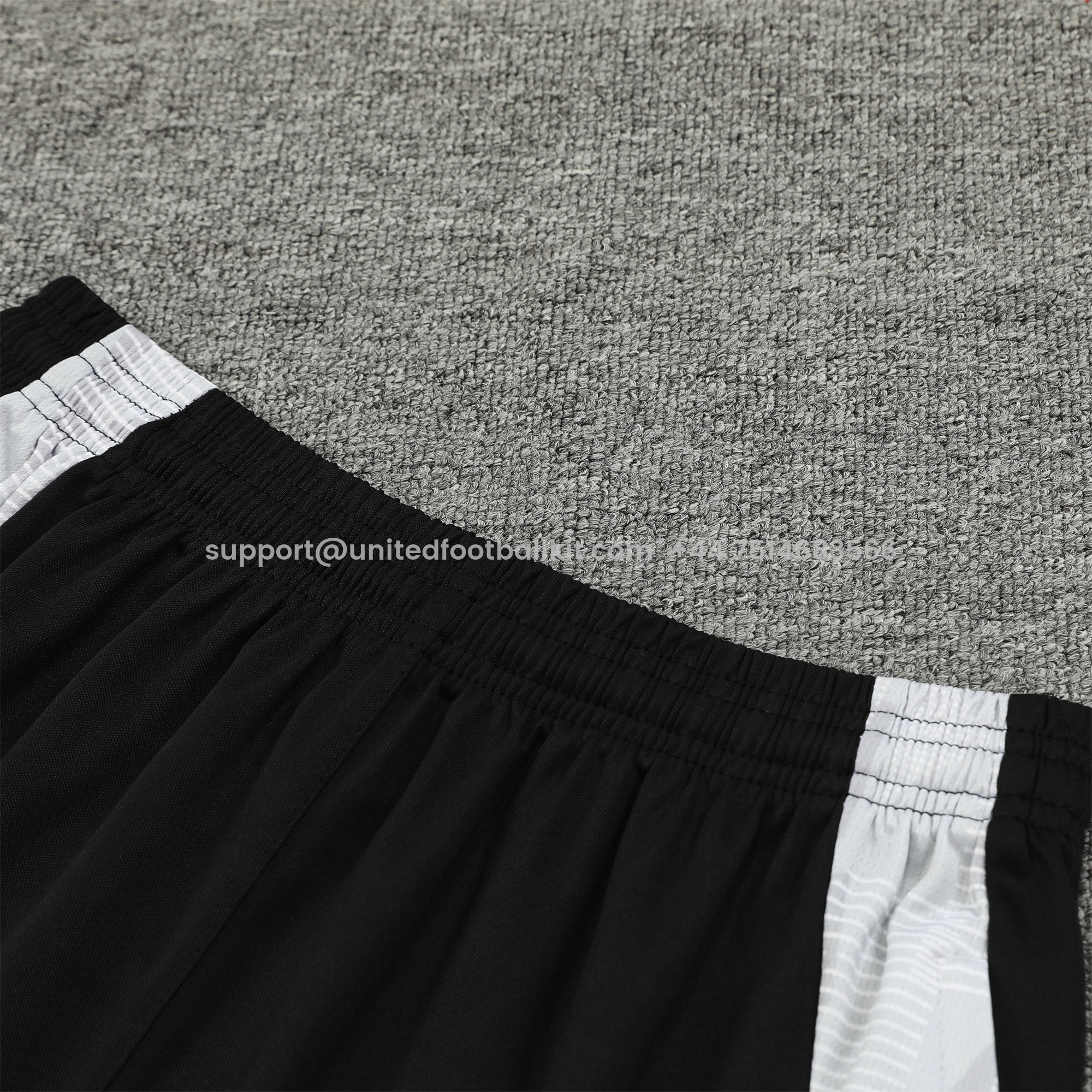 Unitedfootballkit.com | Arsenal 24-25 Short-Sleeve Training Set - Black -Customize Name, Number and Patch | Worldwide Shipping