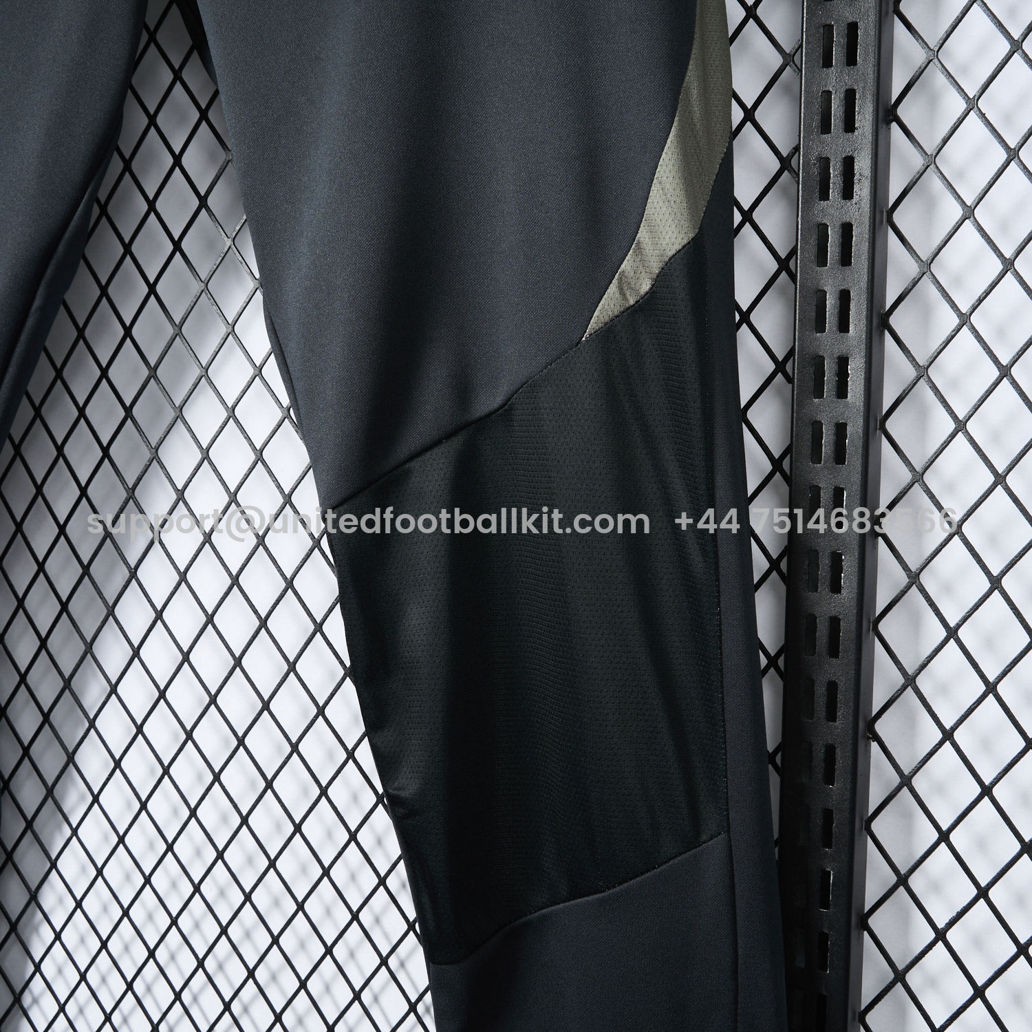 Unitedfootballkit.com | Real Madrid 24-25 Graphite Grey Training Pants - Player Version -Customize Name, Number and Patch | Worldwide Shipping
