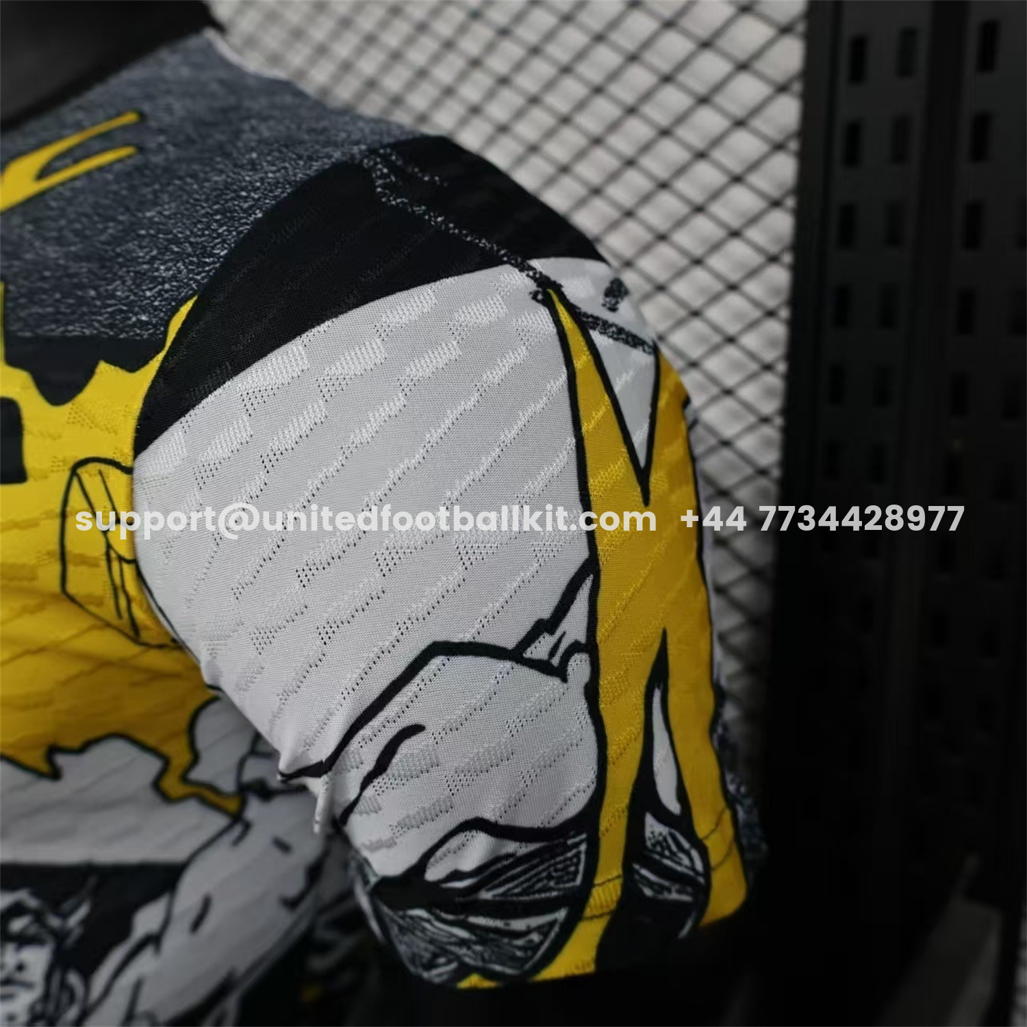 Unitedfootballkit.com | Real Madrid 25-26 Thunder Comics Pre-Match Special Jersey - Player Version -Customize Name, Number and Patch | Worldwide Shipping