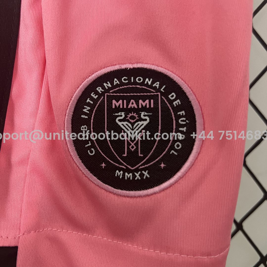 Unitedfootballkit.com | INT M.A.M 2024 Home Stadium Kids Kit -Customize Name, Number and Patch | Worldwide Shipping