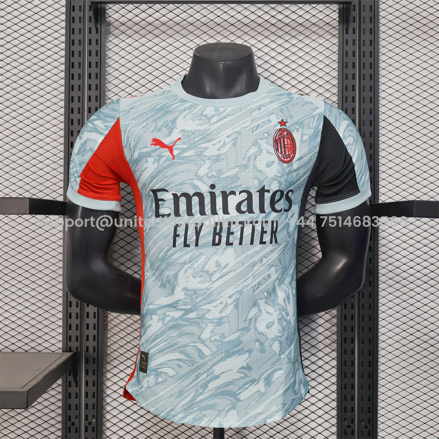 Unitedfootballkit.com | AC Milan 25-26 Goalkeeper Home Jersey - Player Version -Customize Name, Number and Patch | Worldwide Shipping