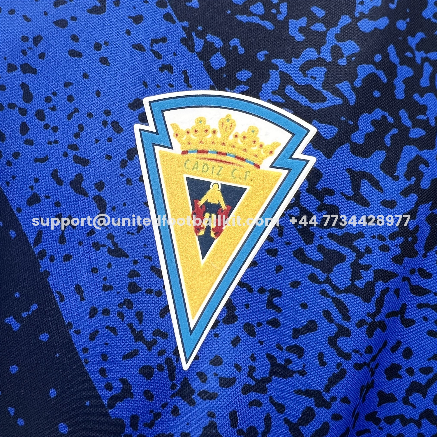 Unitedfootballkit.com | Cádiz Cadiz 25-26 Retro Style Jersey - Fans Version -Customize Name, Number and Patch | Worldwide Shipping