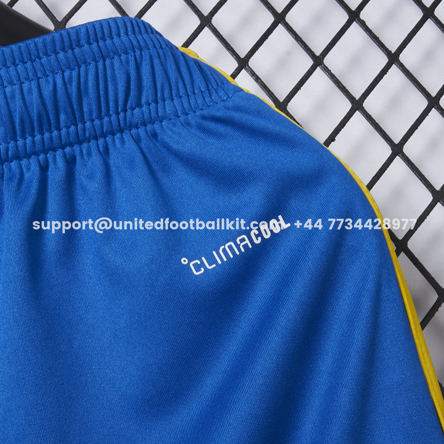 Unitedfootballkit.com | Colombia 2026 Home Blue Shorts - Fans Version -Customize Name, Number and Patch | Worldwide Shipping