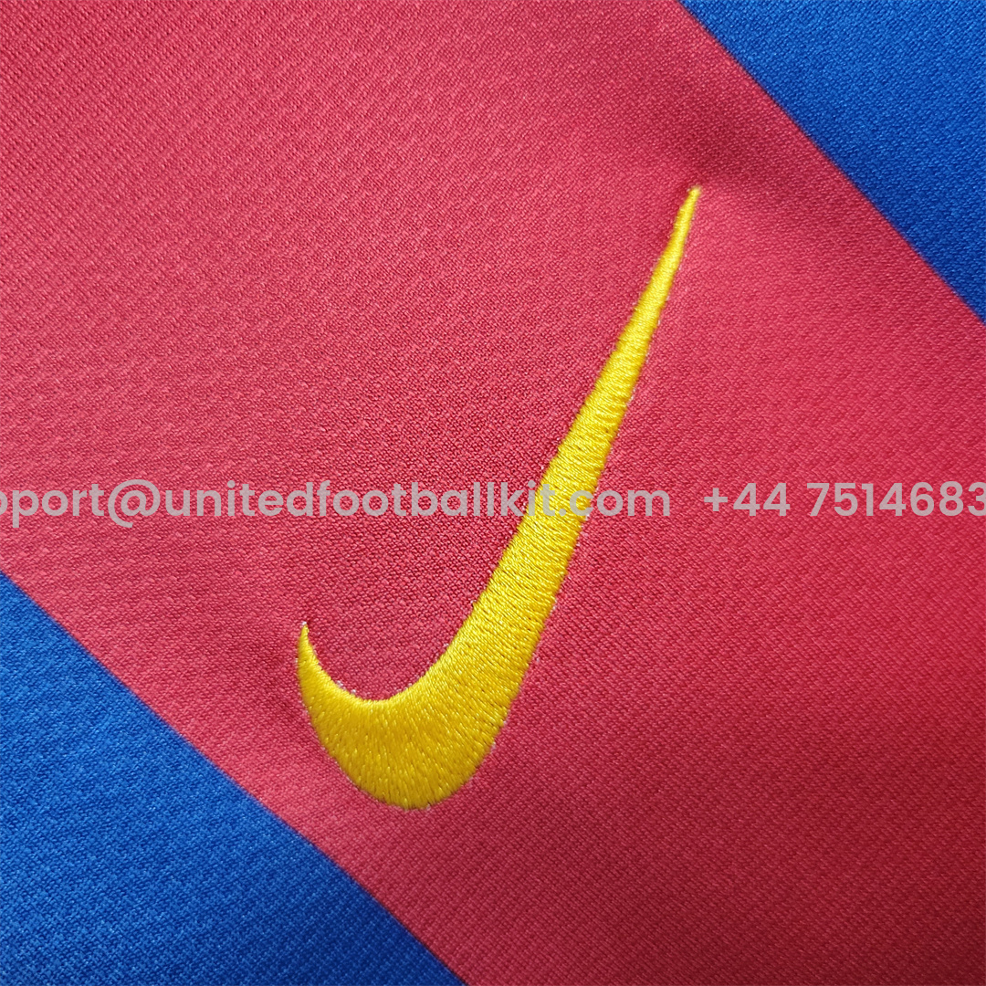 Unitedfootballkit.com | Retro Barcelona 10-11 Home Stadium Jersey -Customize Name, Number and Patch | Worldwide Shipping