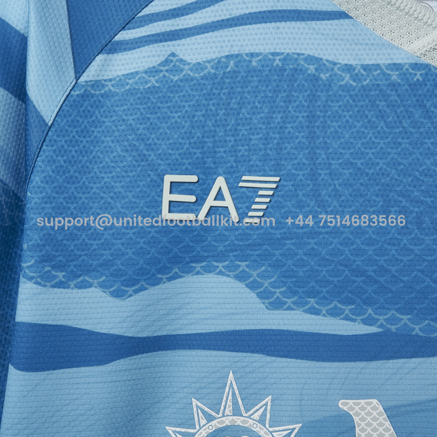 Unitedfootballkit.com | Napoli 24-25 Partenope Special Edition Jersey - Fans Version -Customize Name, Number and Patch | Worldwide Shipping