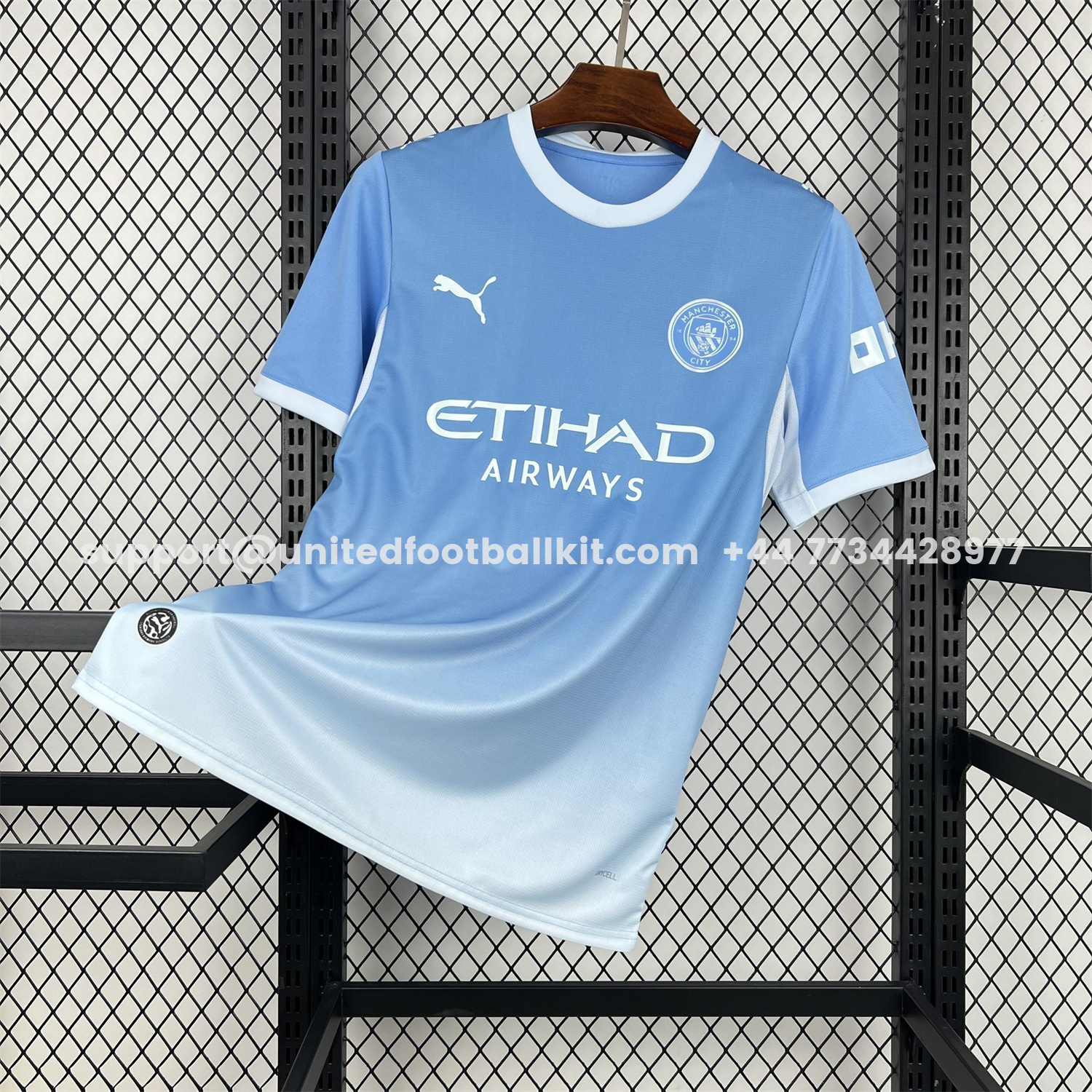 Unitedfootballkit.com | Manchester City 26-27 Home Jersey - Fans Version -Customize Name, Number and Patch | Worldwide Shipping