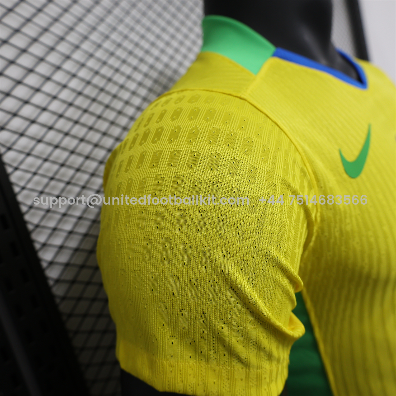 Unitedfootballkit.com | Brazil 2025 Women's Team Home Jersey - Men's Player Version -Customize Name, Number and Patch | Worldwide Shipping